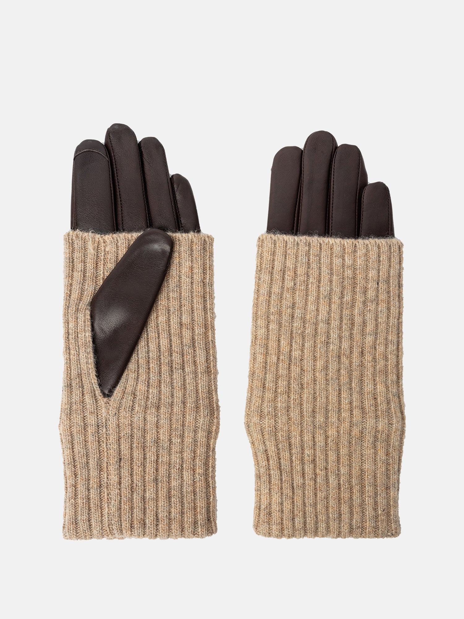 RE:DESIGNED EST 2003 Adda Gloves Dark Brown