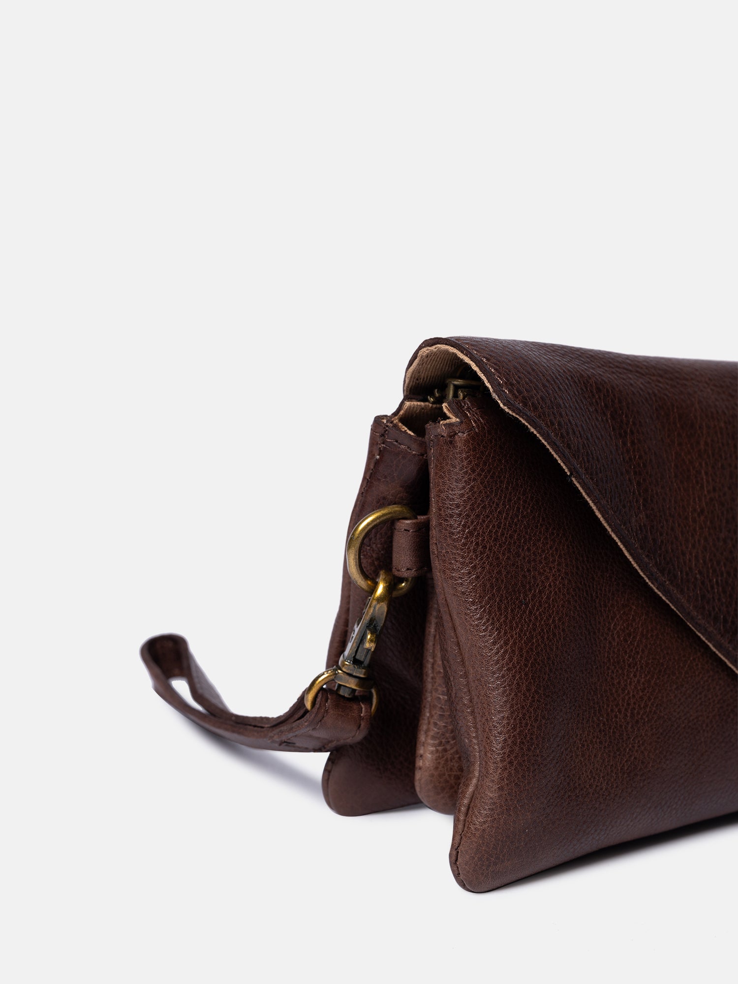 RE:DESIGNED EST 2003 Claire Urban Clutch Woodsmoke