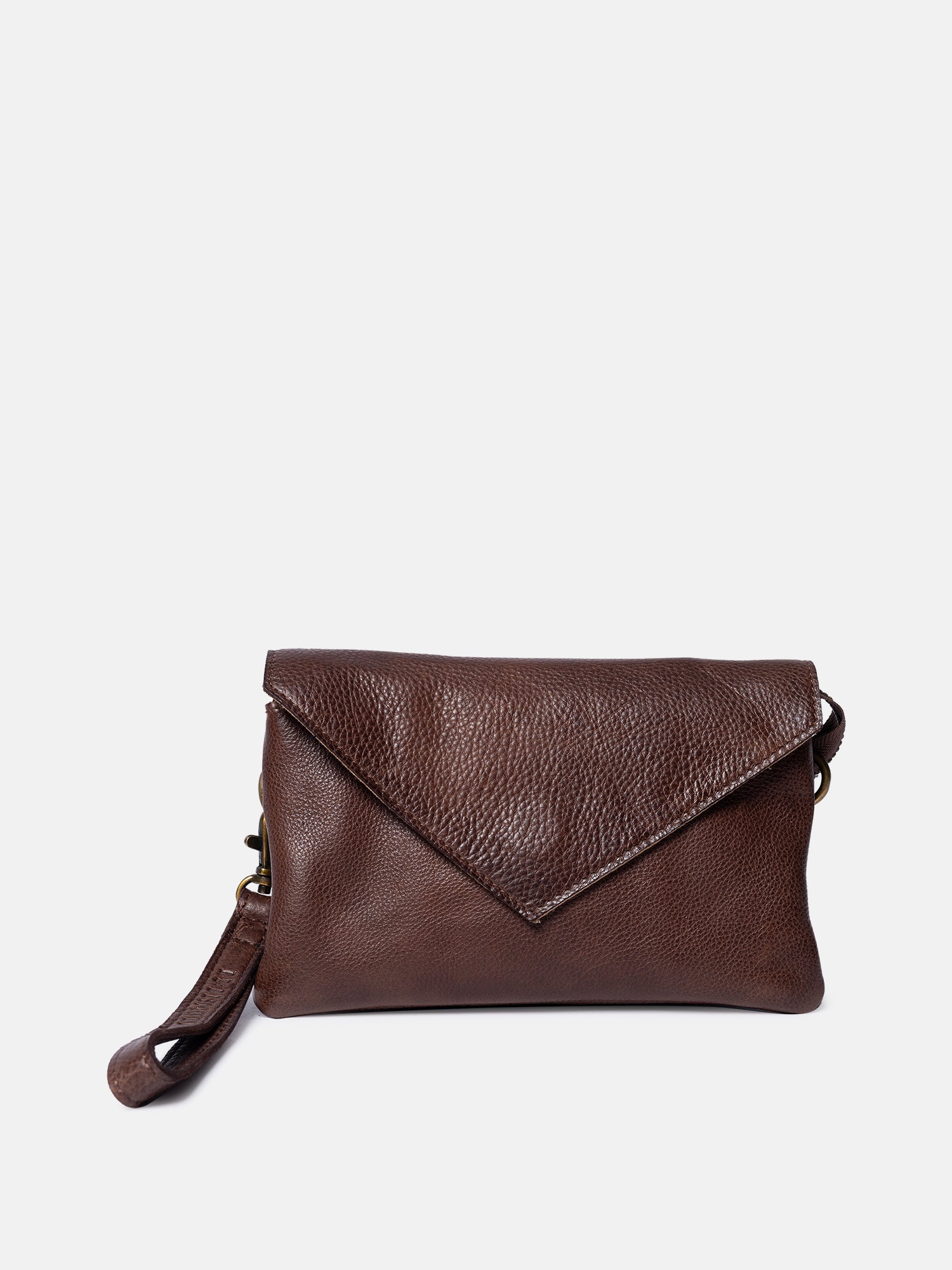 RE:DESIGNED EST 2003 Claire Urban Clutch Woodsmoke