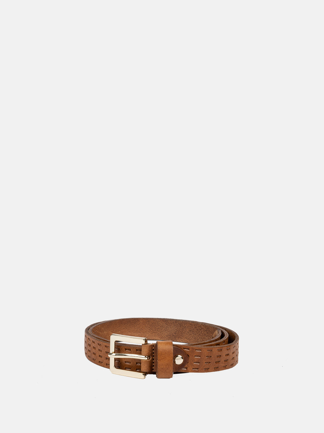 RE:DESIGNED EST 2003 Elise Belt Cognac