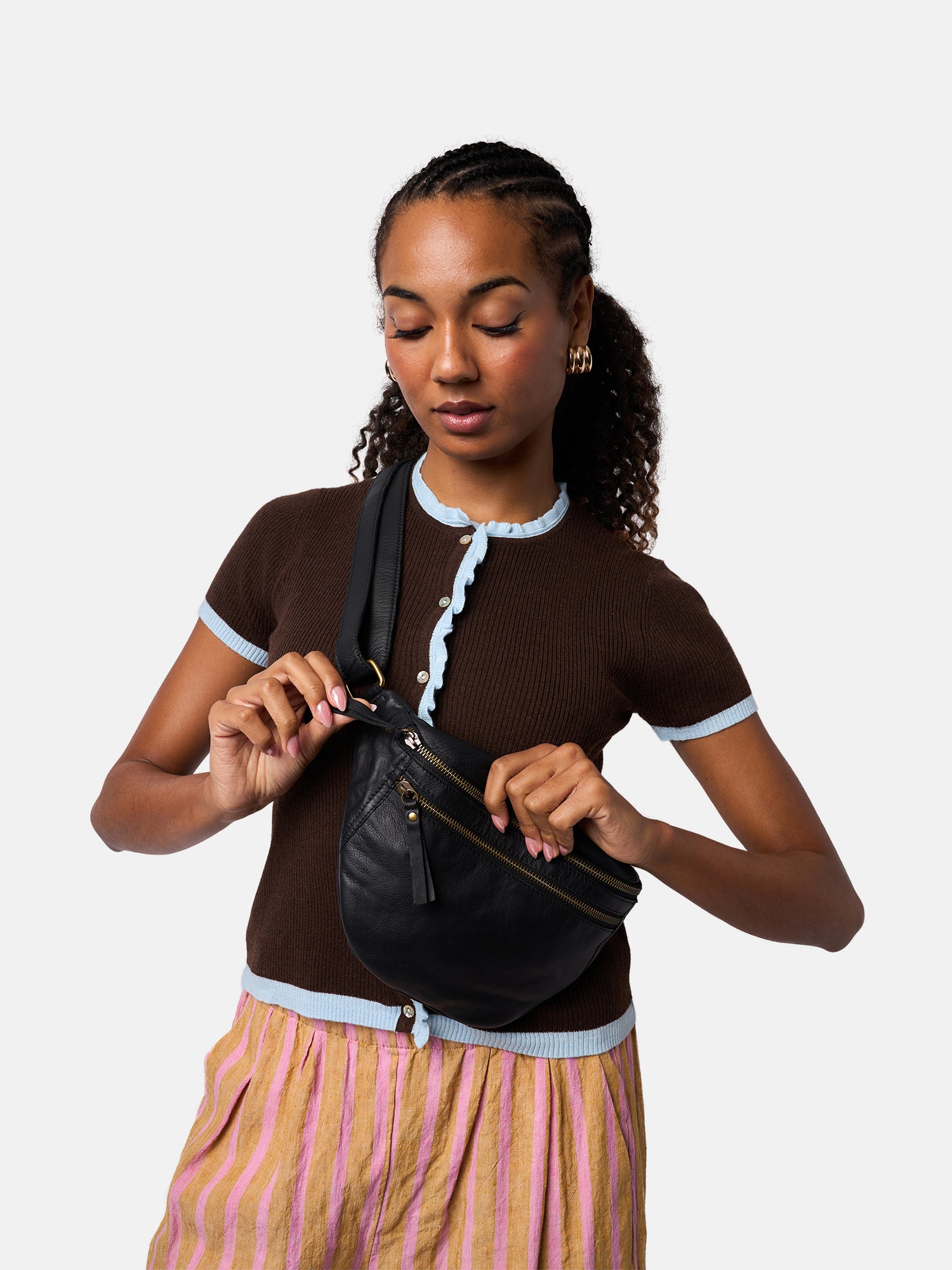 RE:DESIGNED EST 2003 Faust Urban Bumbag Black