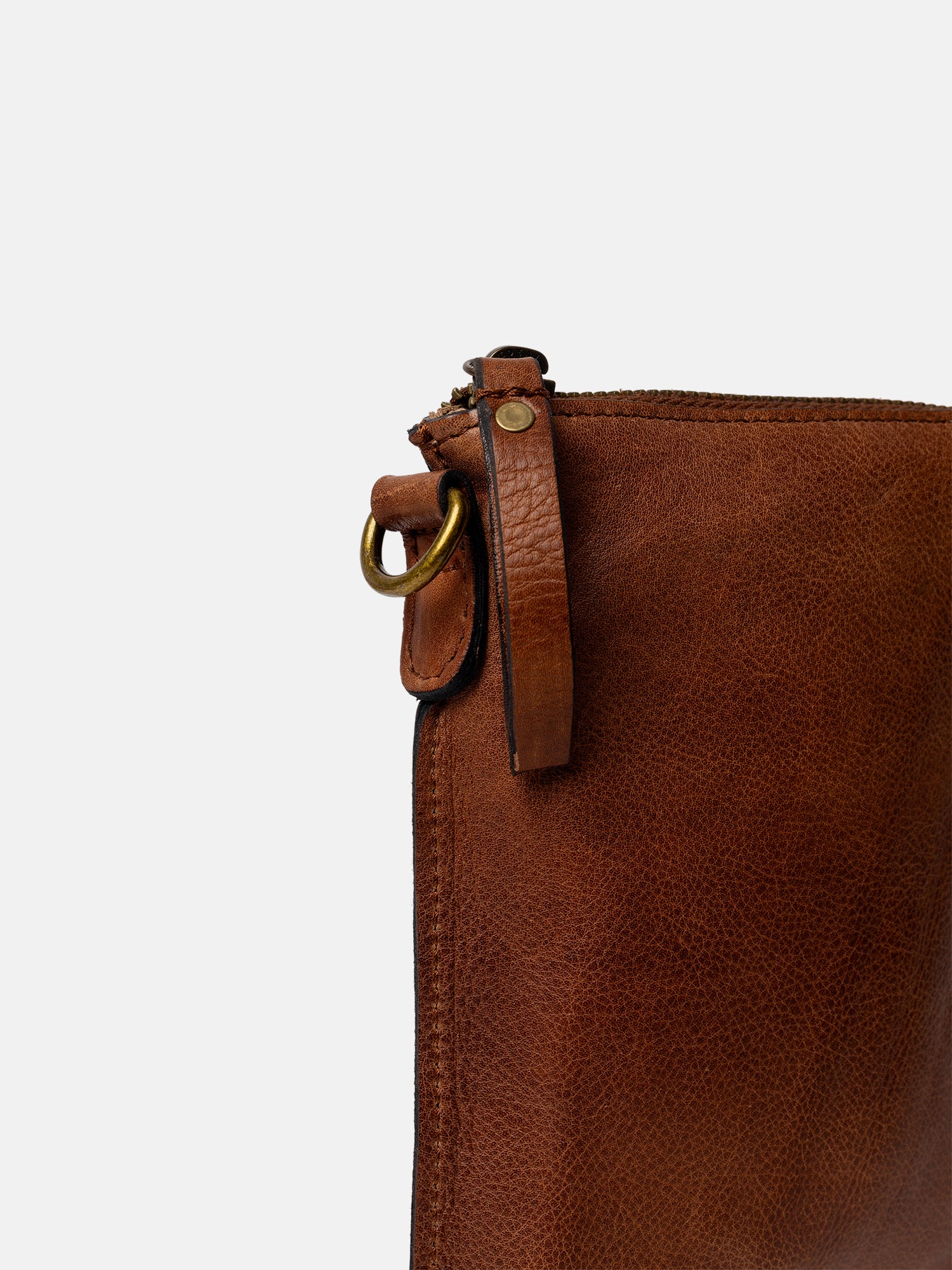 RE:DESIGNED EST 2003 Fillis Mini Mobile Bag Walnut/Brass
