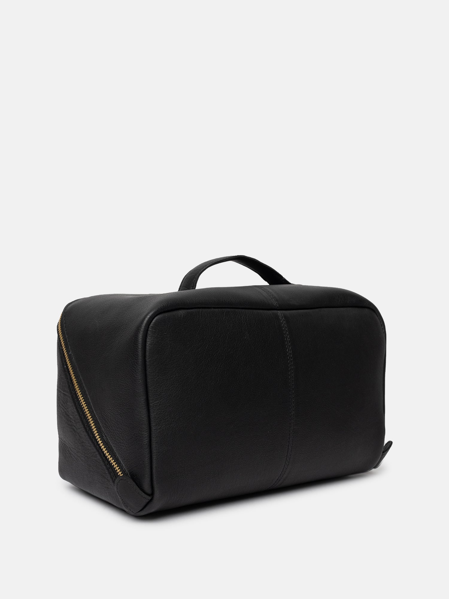 RE:DESIGNED EST 2003 Halima Big Toiletry Bag Black/Gold