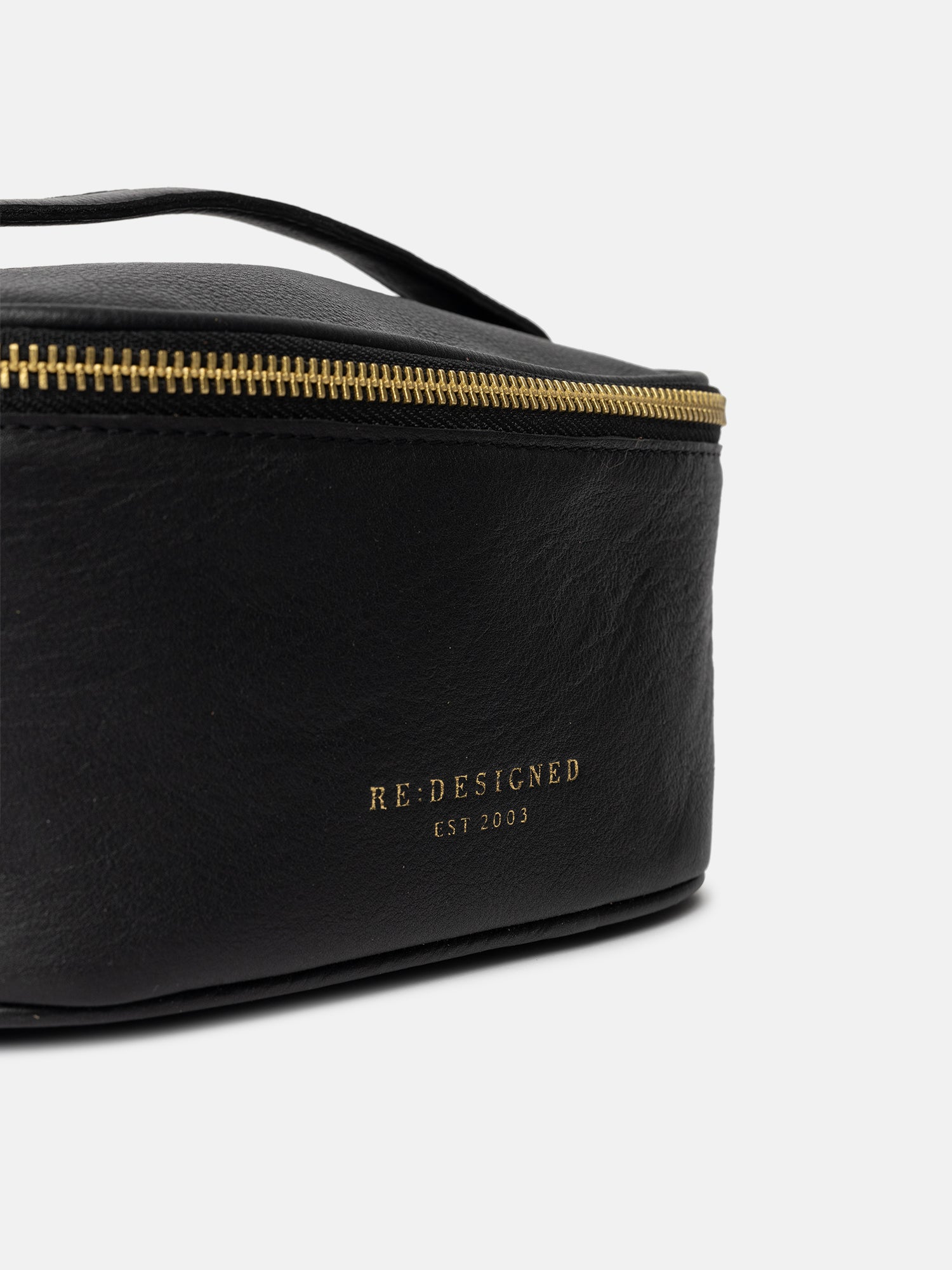 RE:DESIGNED EST 2003 Helga Small Toilet Bag Black