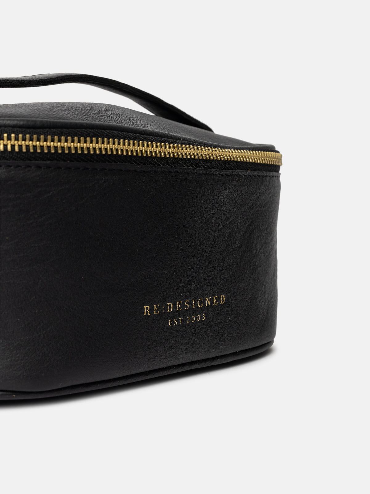 RE:DESIGNED EST 2003 Helga Small Toiletry Bag Black