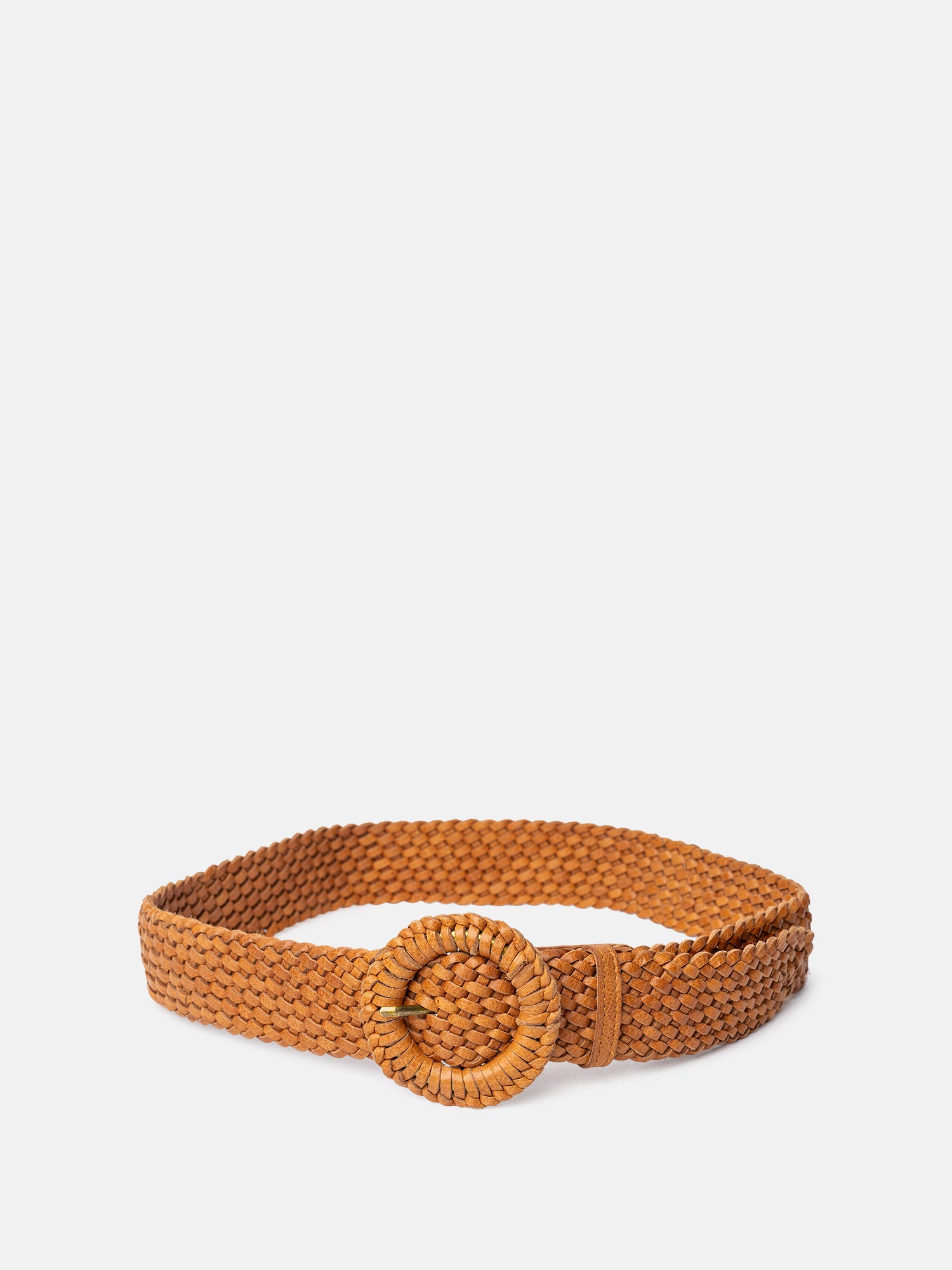 RE:DESIGNED EST 2003 Henley Belt Burned Tan