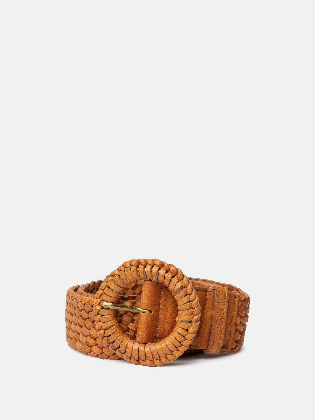 RE:DESIGNED EST 2003 Henley Belt Burned Tan
