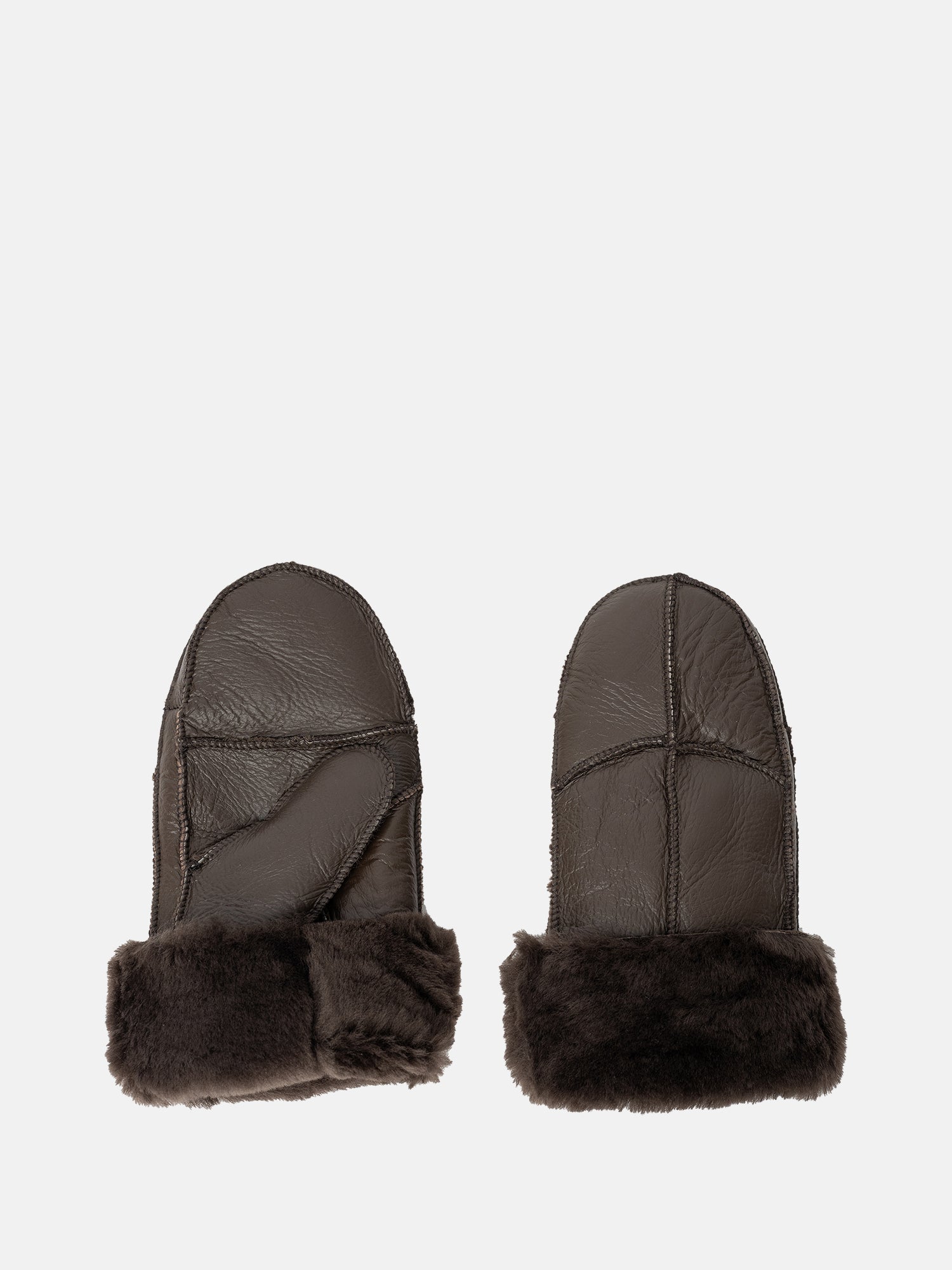 RE:DESIGNED EST 2003 Henny Mittens Dark Brown