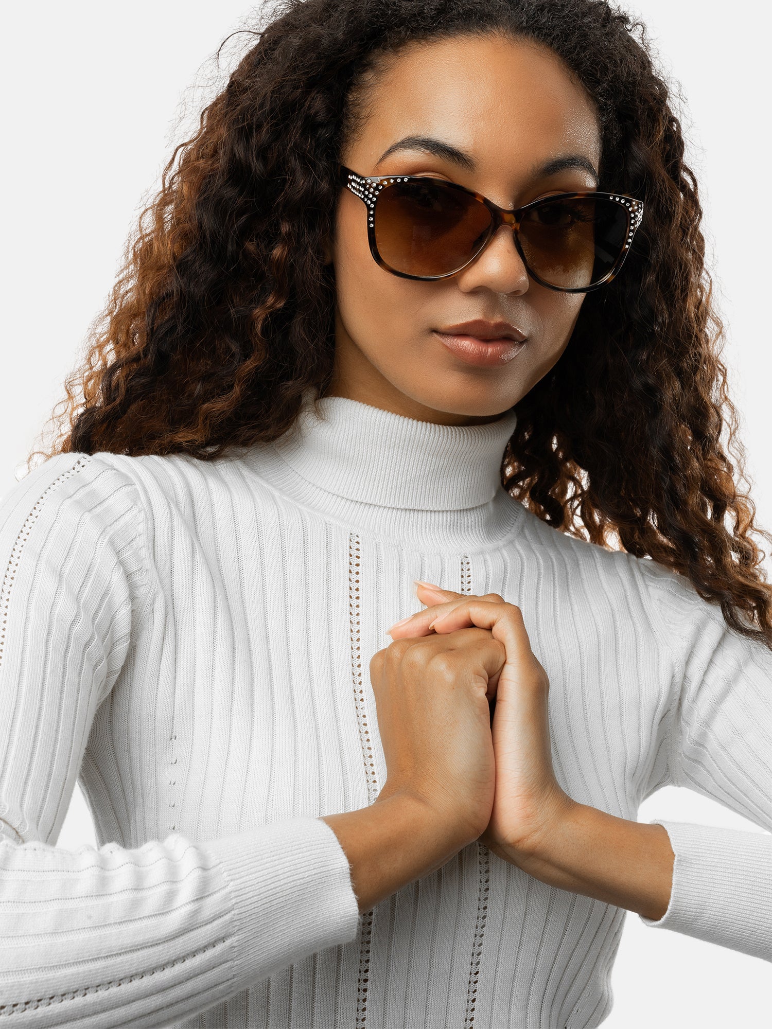 RE:DESIGNED EST 2003 Josie Sunglass Tortoise