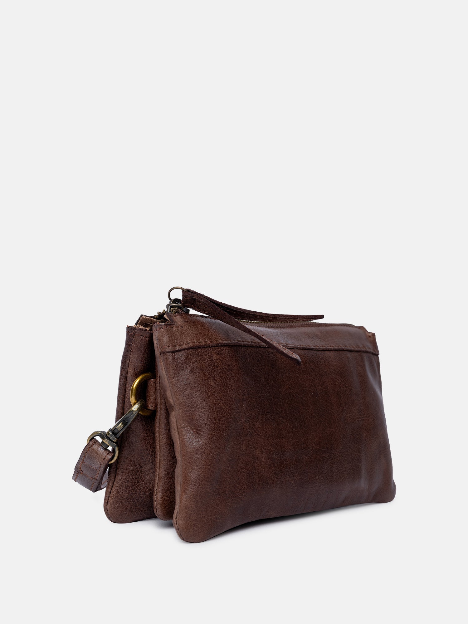 RE:DESIGNED EST 2003 Lisa Urban Clutch Woodsmoke