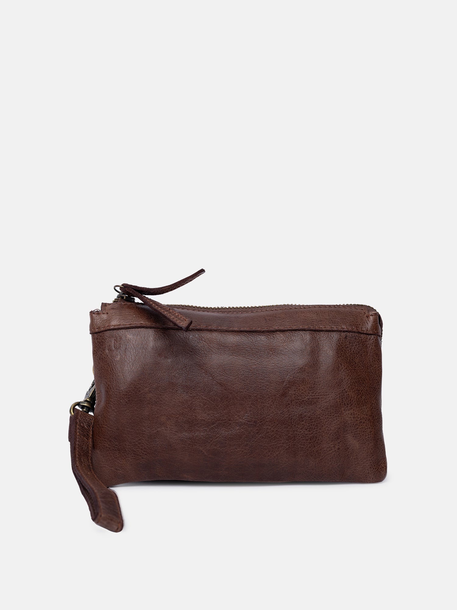 RE:DESIGNED EST 2003 Lisa Urban Clutch Woodsmoke