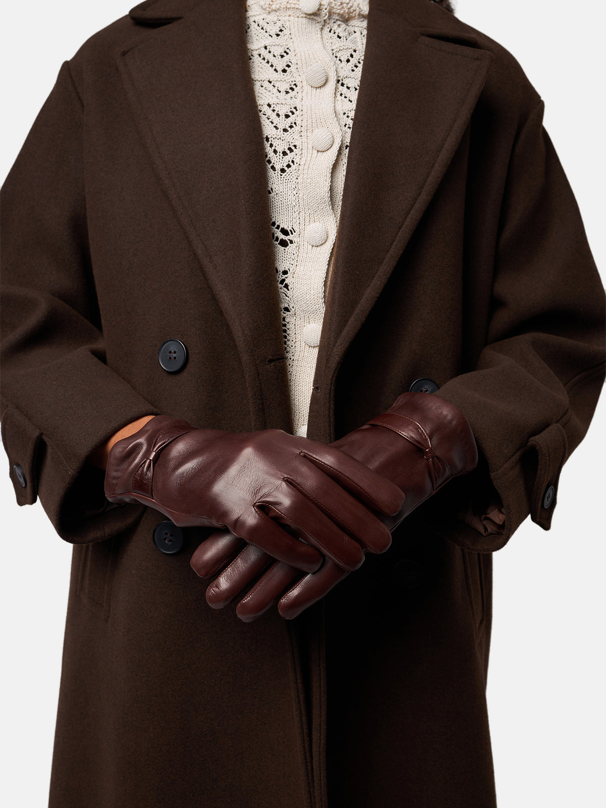 RE:DESIGNED EST 2003 Luba Gloves Warm Brown