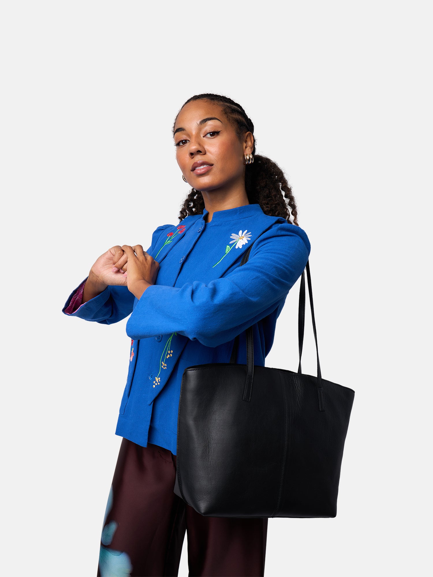 RE:DESIGNED EST 2003 Malou Small Shopper Black