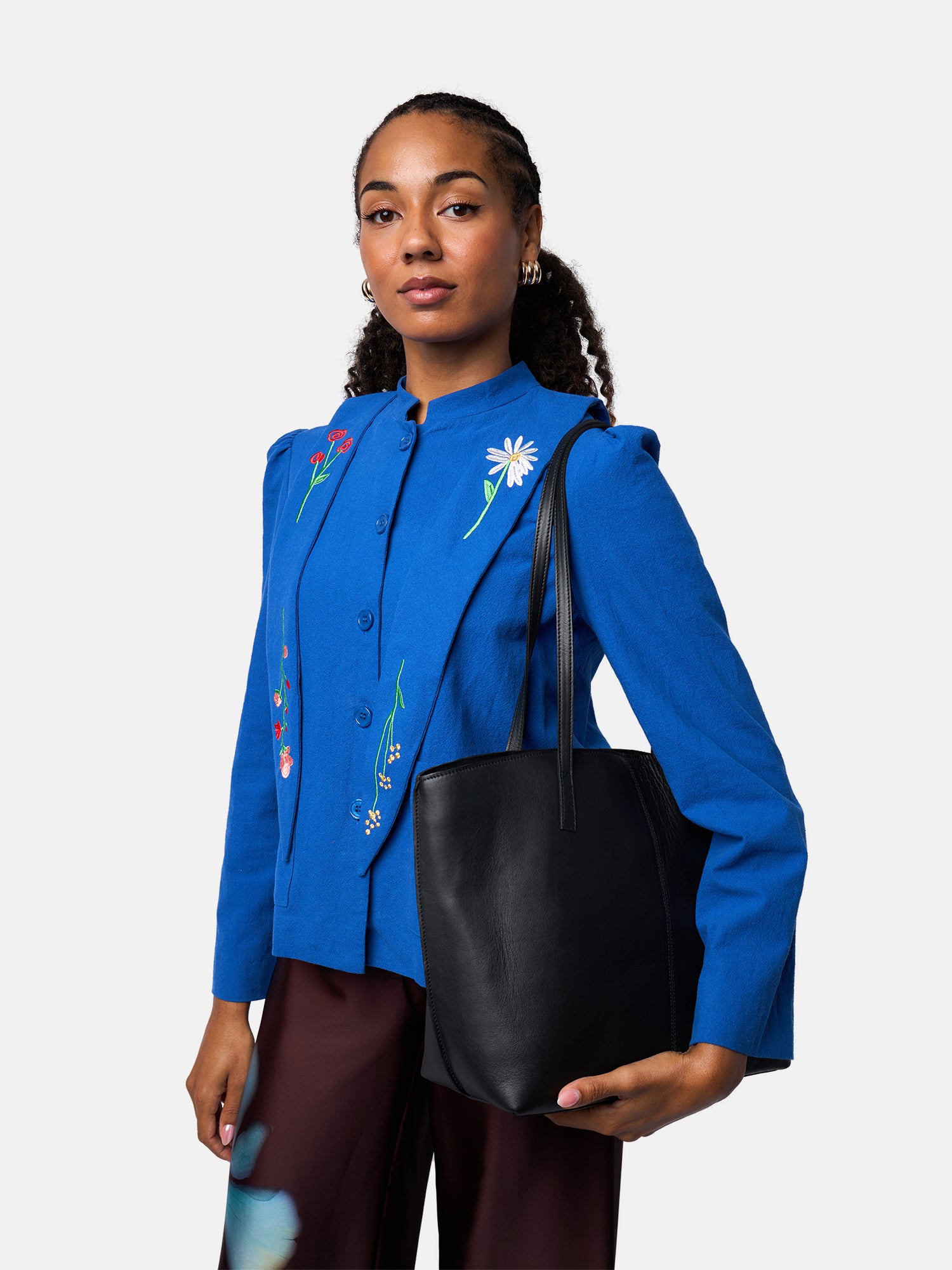 RE:DESIGNED EST 2003 Malou Small Shopper Black