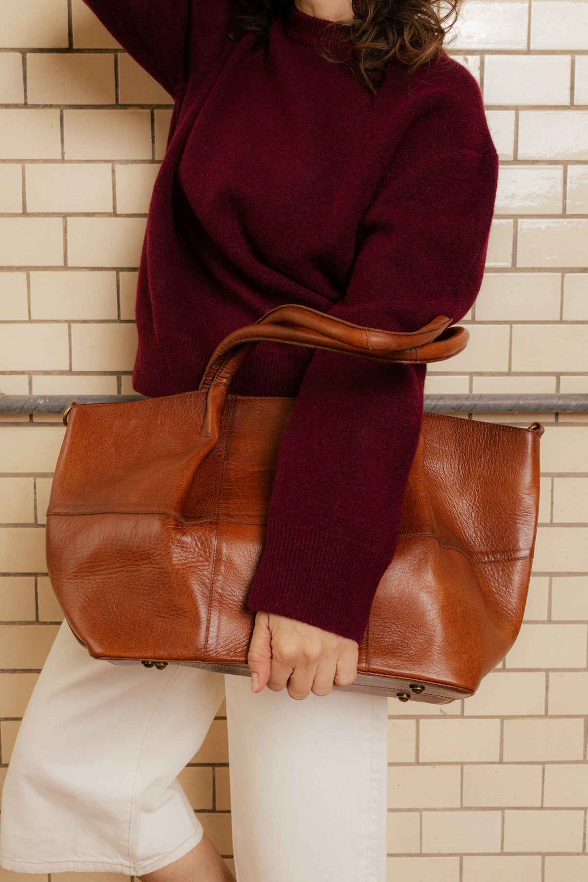 RE:DESIGNED EST 2003 Mane Big Work Bag Walnut