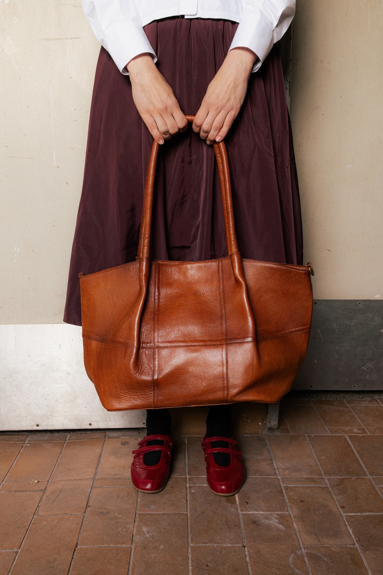 RE:DESIGNED EST 2003 Mane Big Work Bag Walnut
