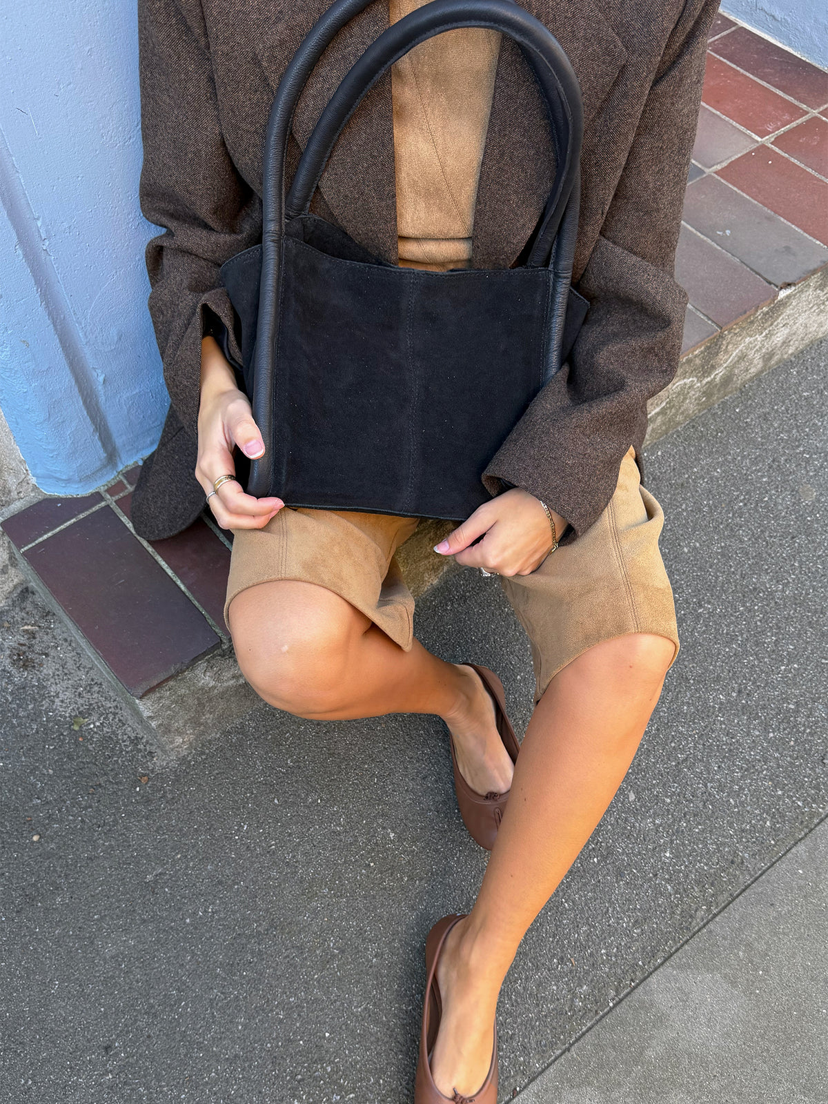 RE:DESIGNED EST 2003 Meno Small Shoulder bag Black