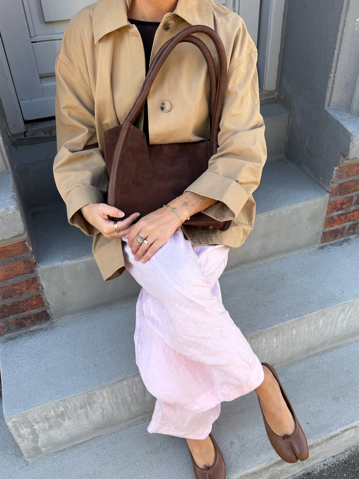RE:DESIGNED EST 2003 Meno Small Shoulder bag Woodsmoke