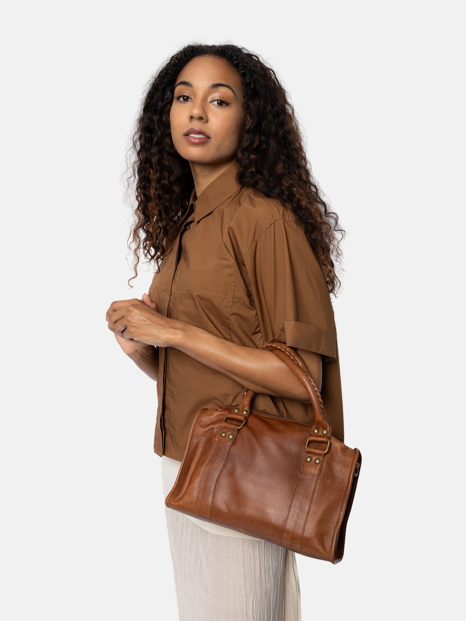 RE:DESIGNED EST 2003 Miri Small Shoulder bag Walnut