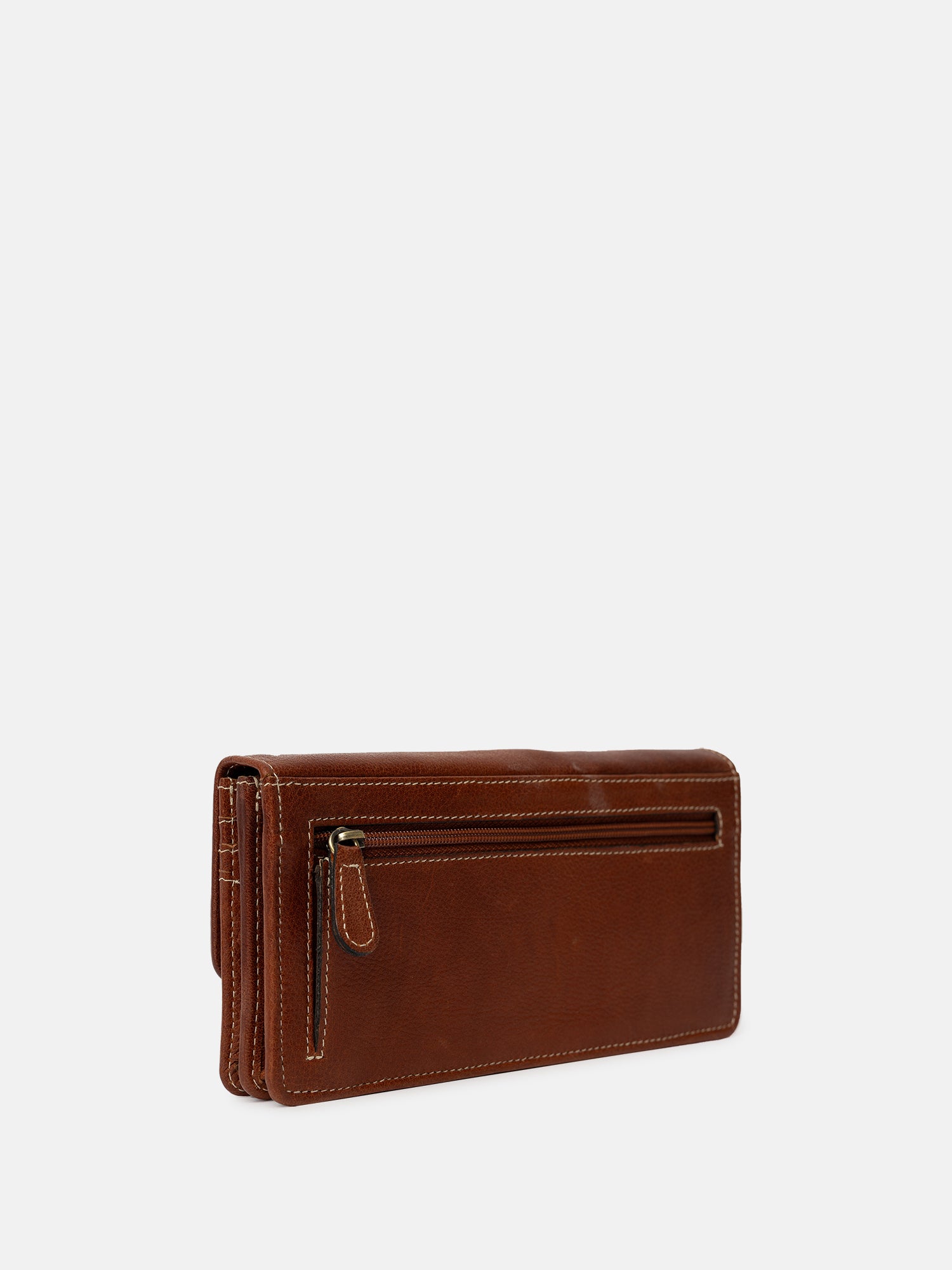 RE:DESIGNED EST 2003 Moa Wallet Big Wallet Cognac