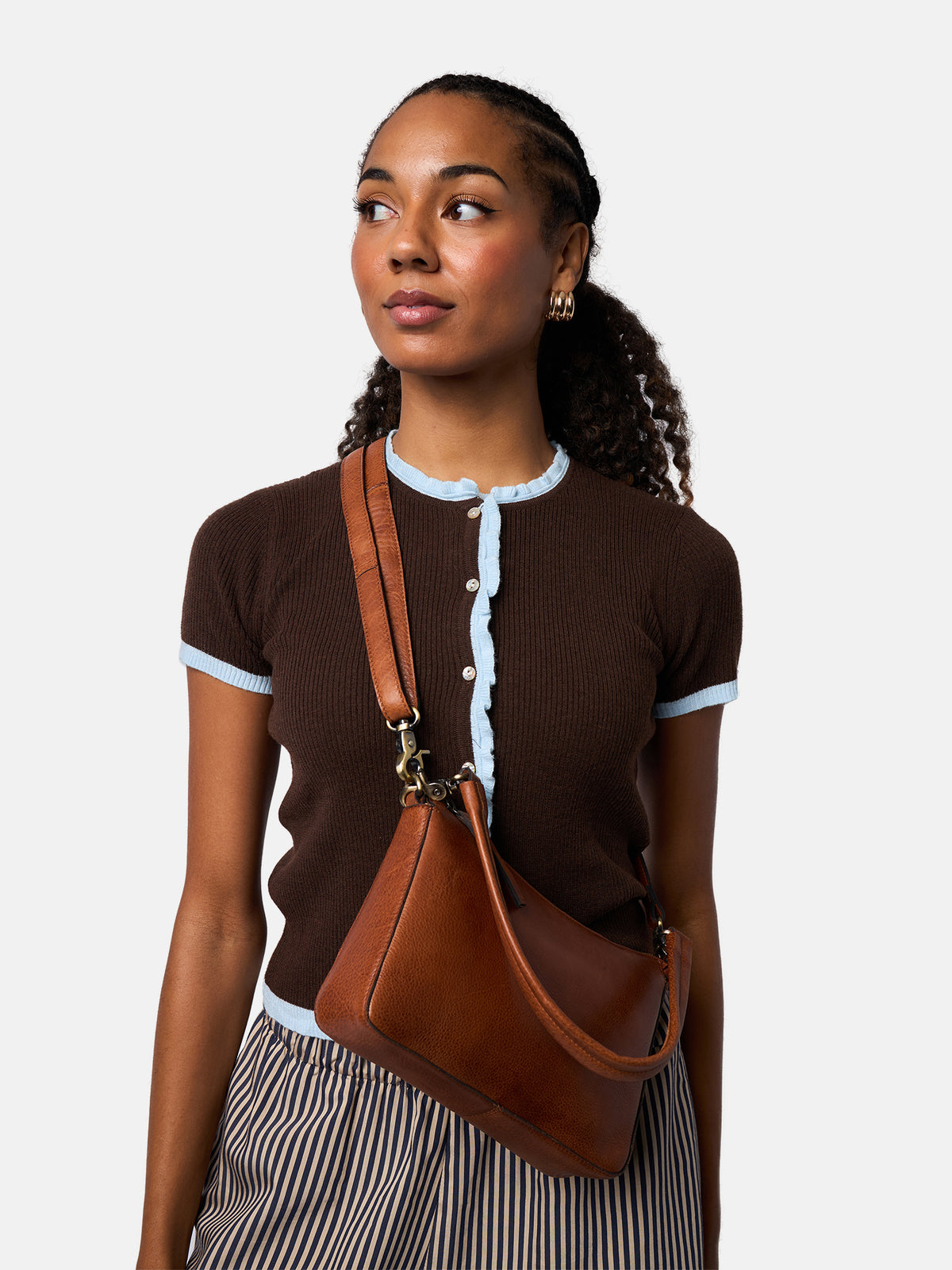 RE:DESIGNED EST 2003 Nada Shoulder bag Walnut