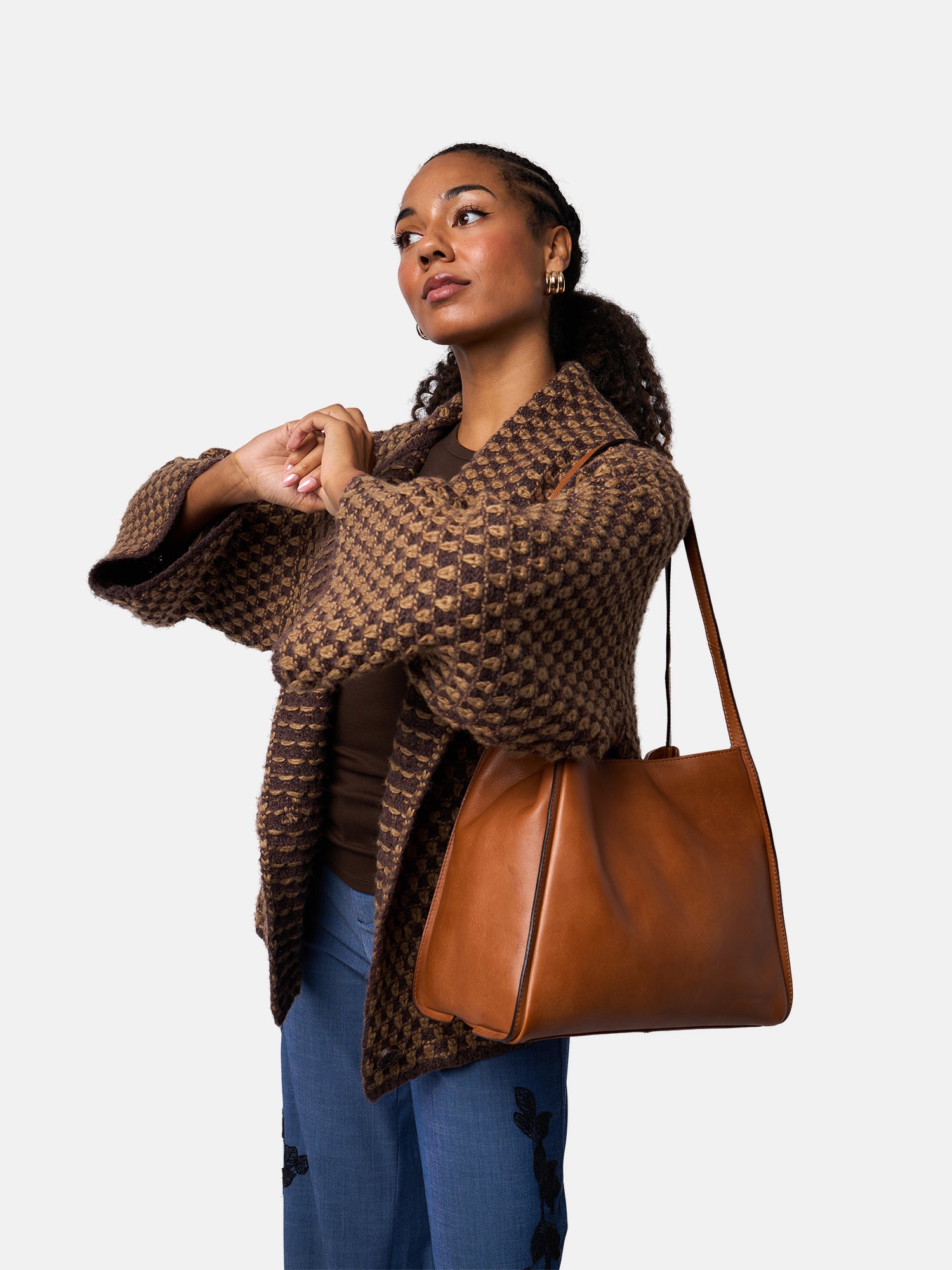 RE:DESIGNED EST 2003 Nino Shoulder bag Tan