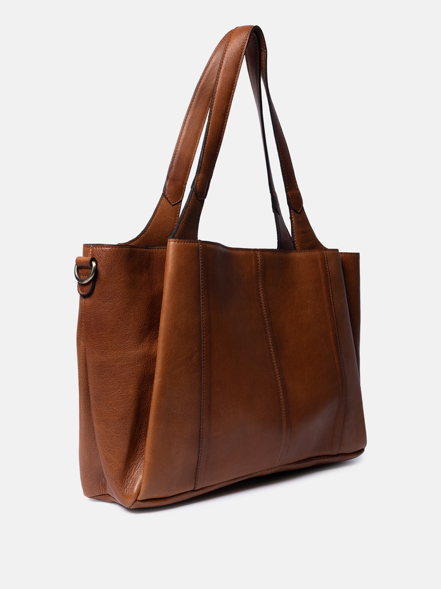 RE:DESIGNED EST 2003 Nisa Big Shoulder bag Walnut