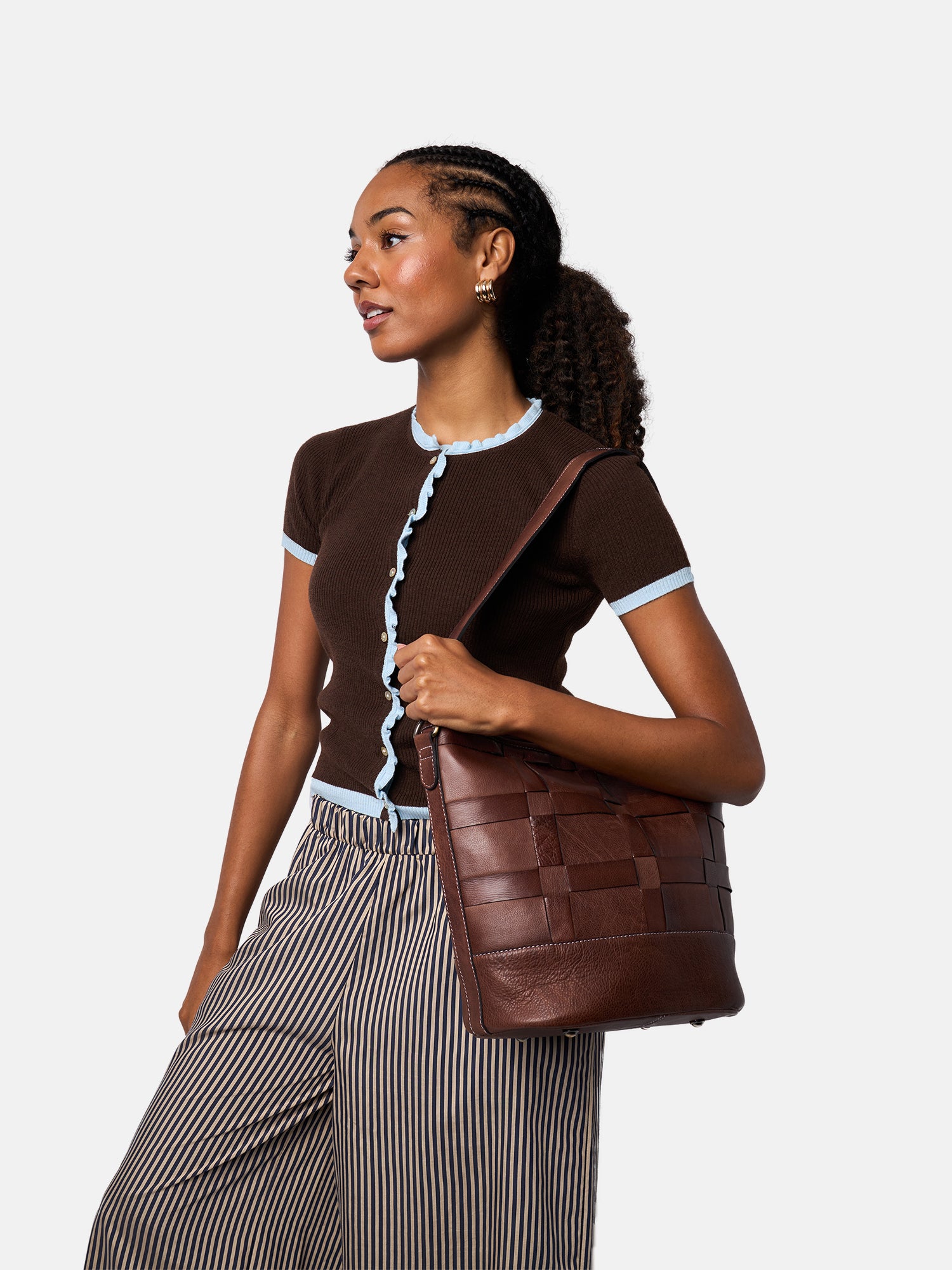 RE:DESIGNED EST 2003 Noor Big Shoulder bag Woodsmoke