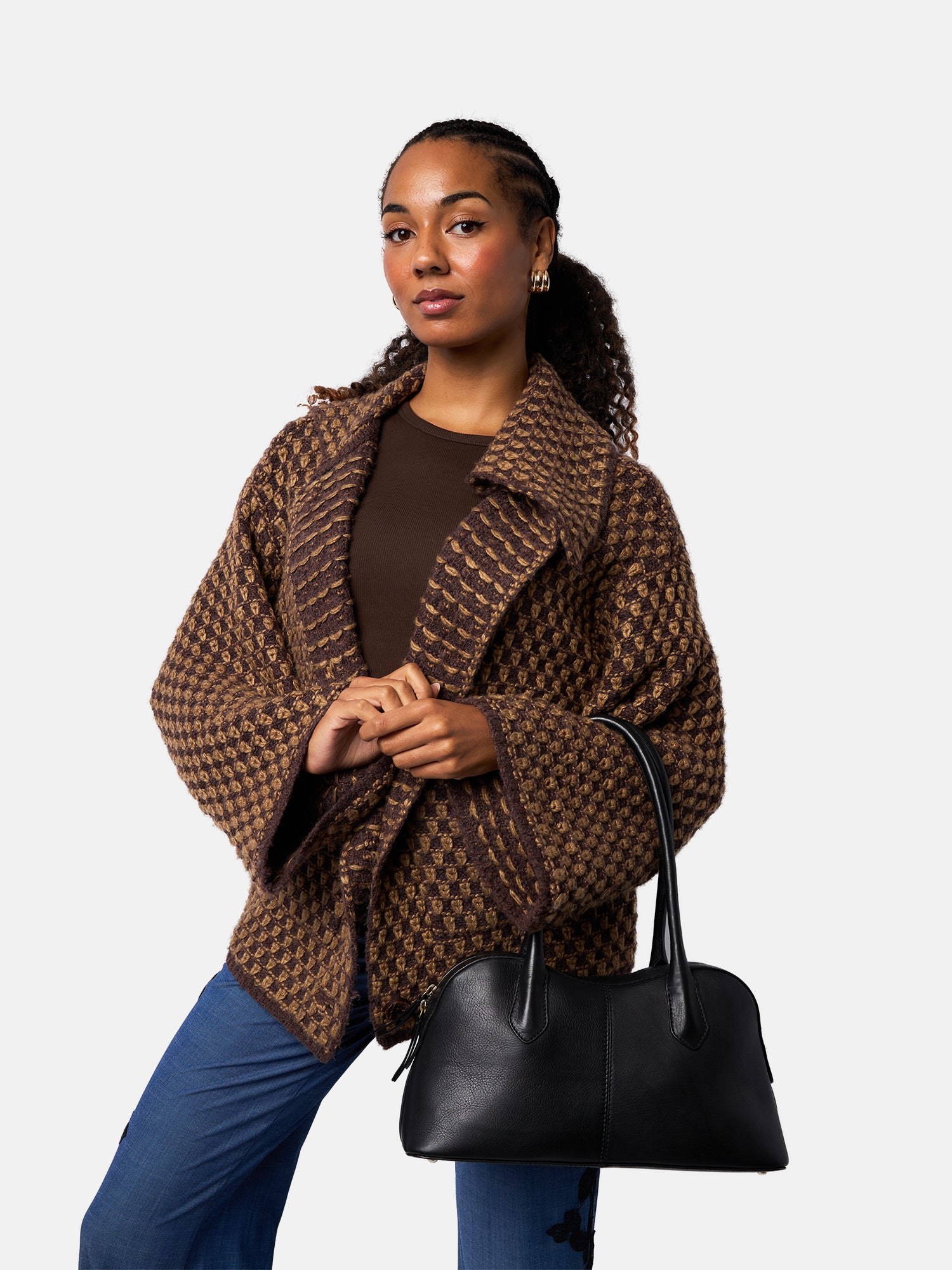 RE:DESIGNED EST 2003 Nynne Big Shoulder bag Black