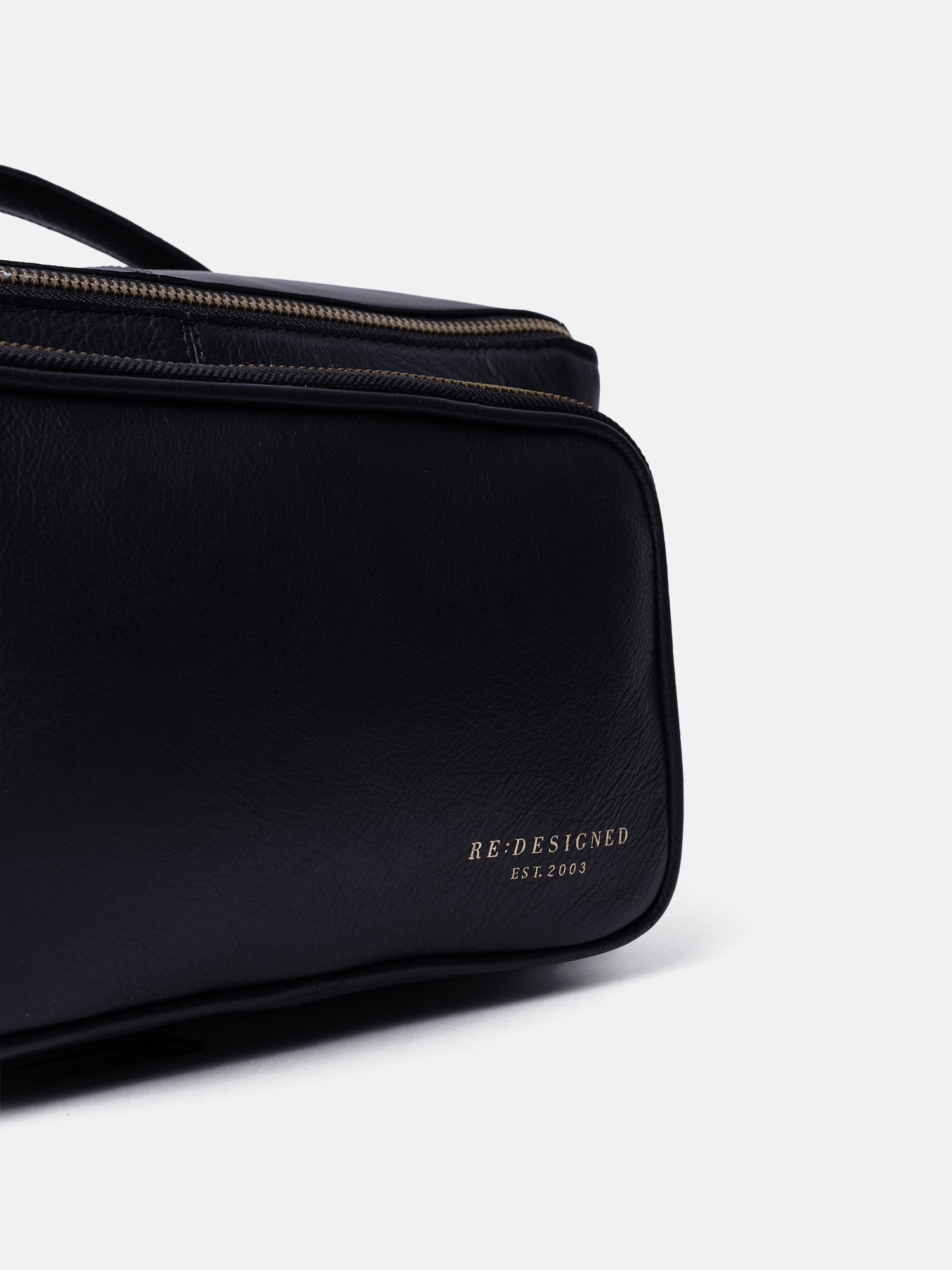 RE:DESIGNED EST 2003 Sally Toiletry Bag Black