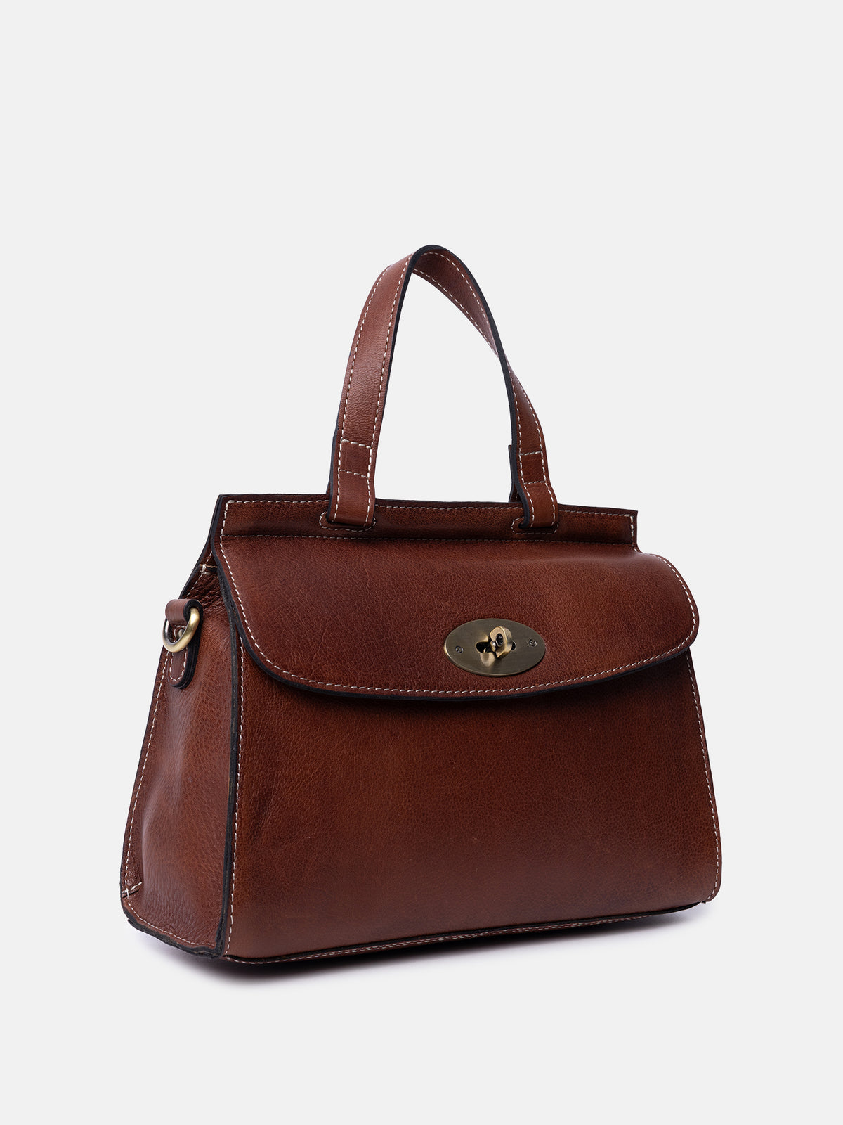 RE:DESIGNED EST 2003 Saya Medium Crossover Cognac