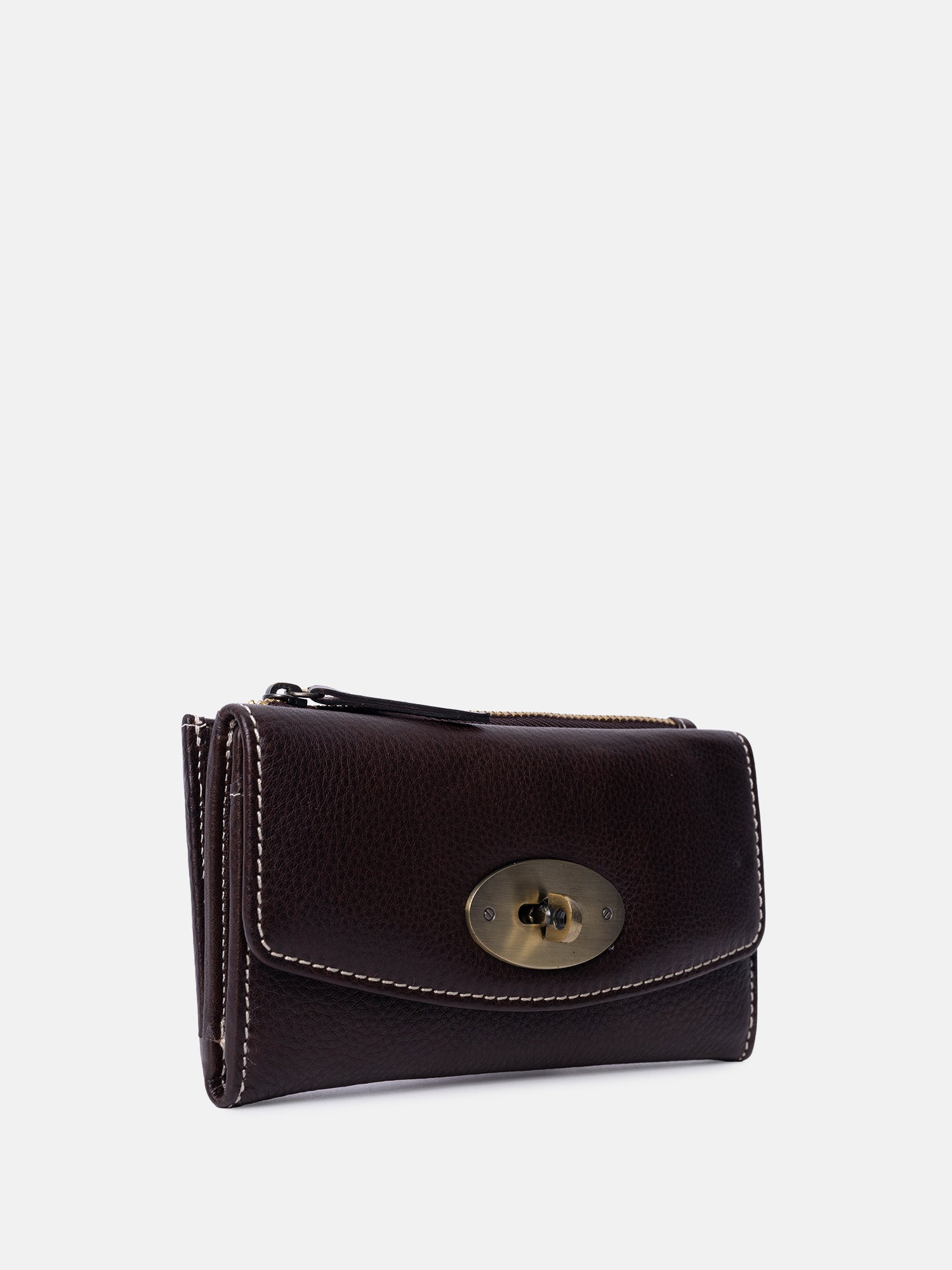 RE:DESIGNED EST 2003 Saya Wallet Big Wallet Dark Brown