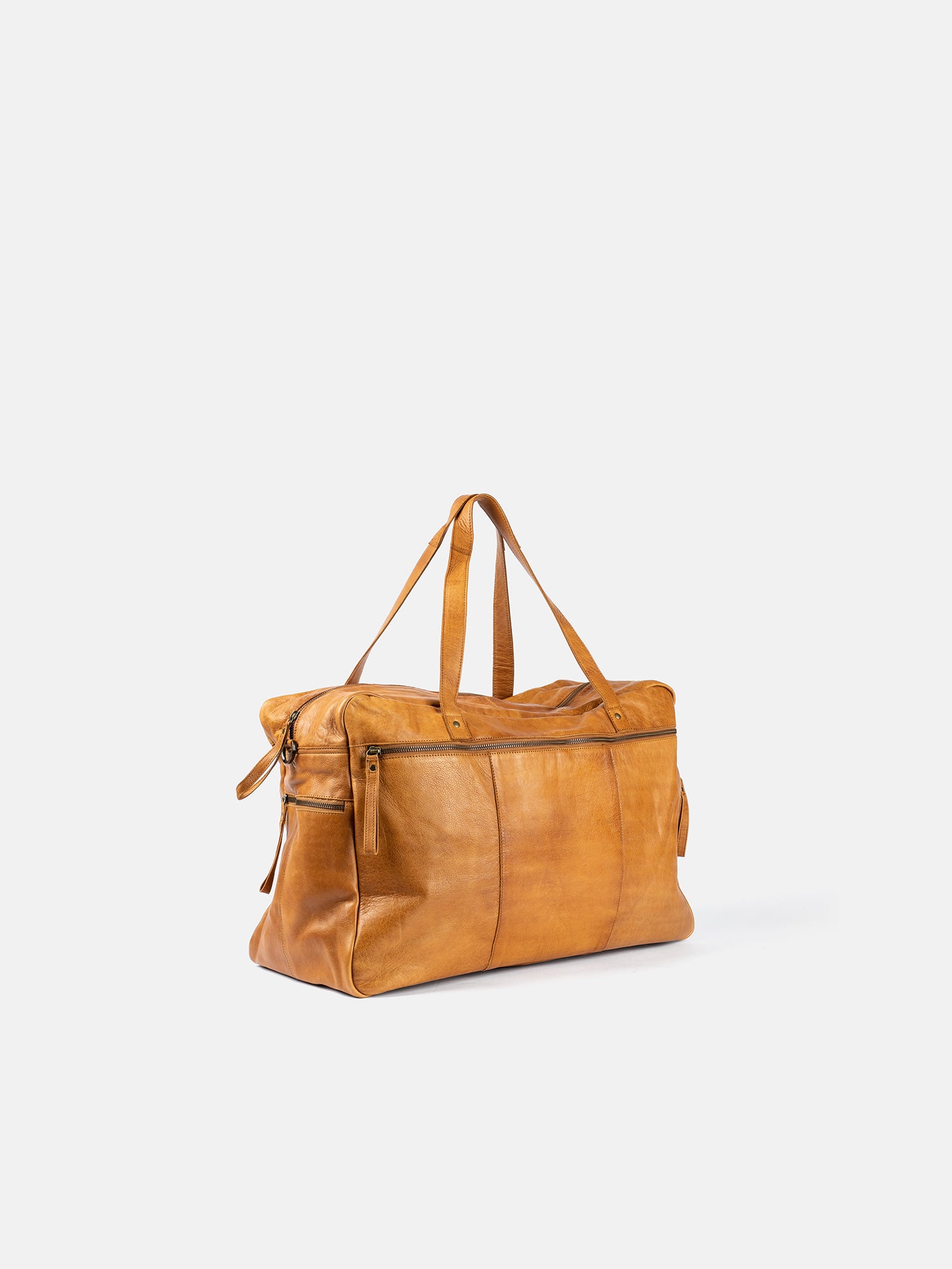 RE:DESIGNED EST 2003 Signe Urban Weekend Bag Burned Tan