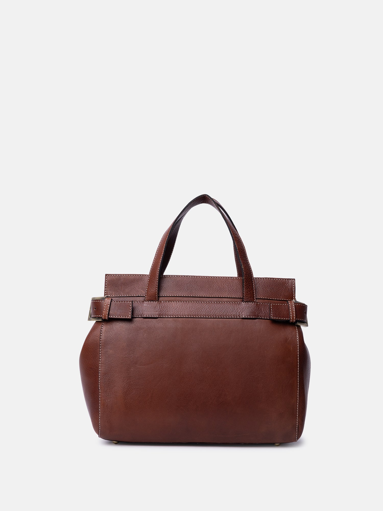 RE:DESIGNED EST 2003 Siri Small Handbag Cognac