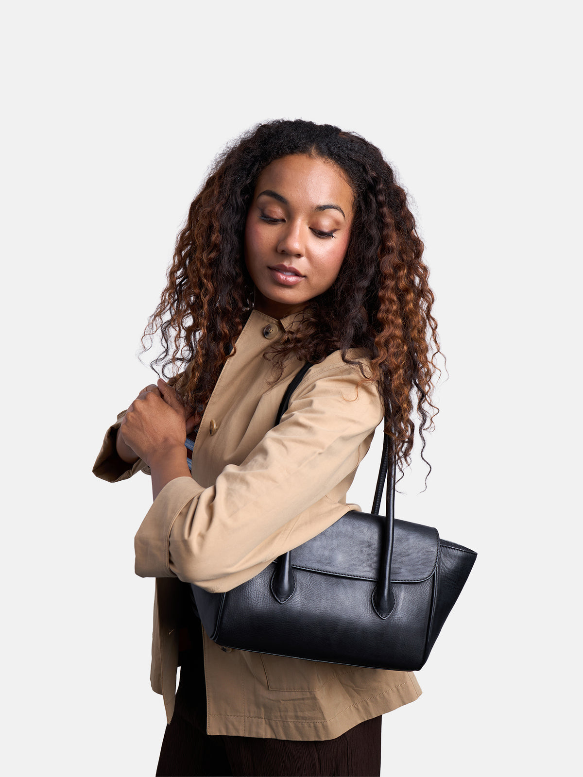 RE:DESIGNED EST 2003 Sisu Small Handbag Black
