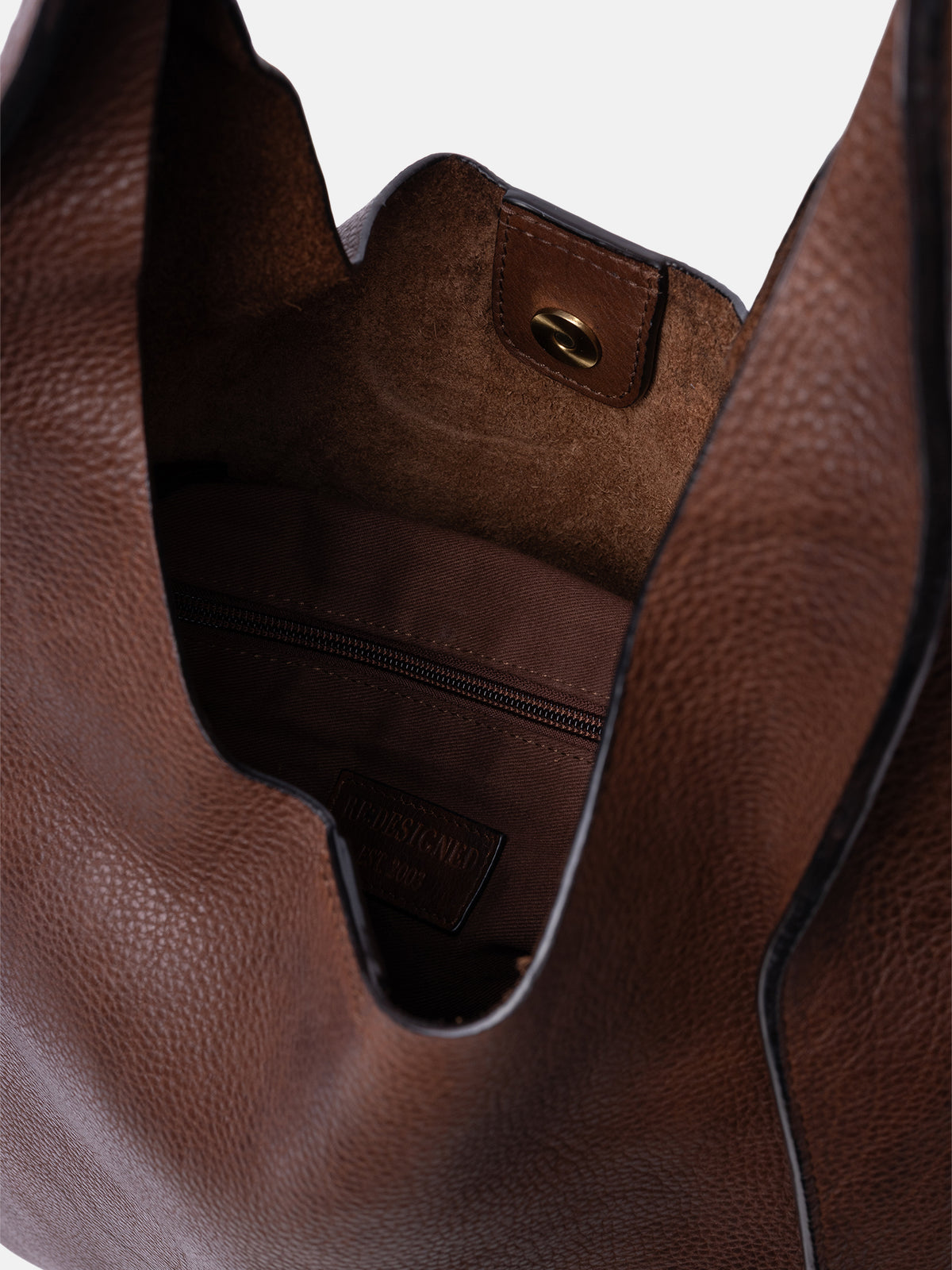 RE:DESIGNED EST 2003 Siv Big Shoulder bag Brown
