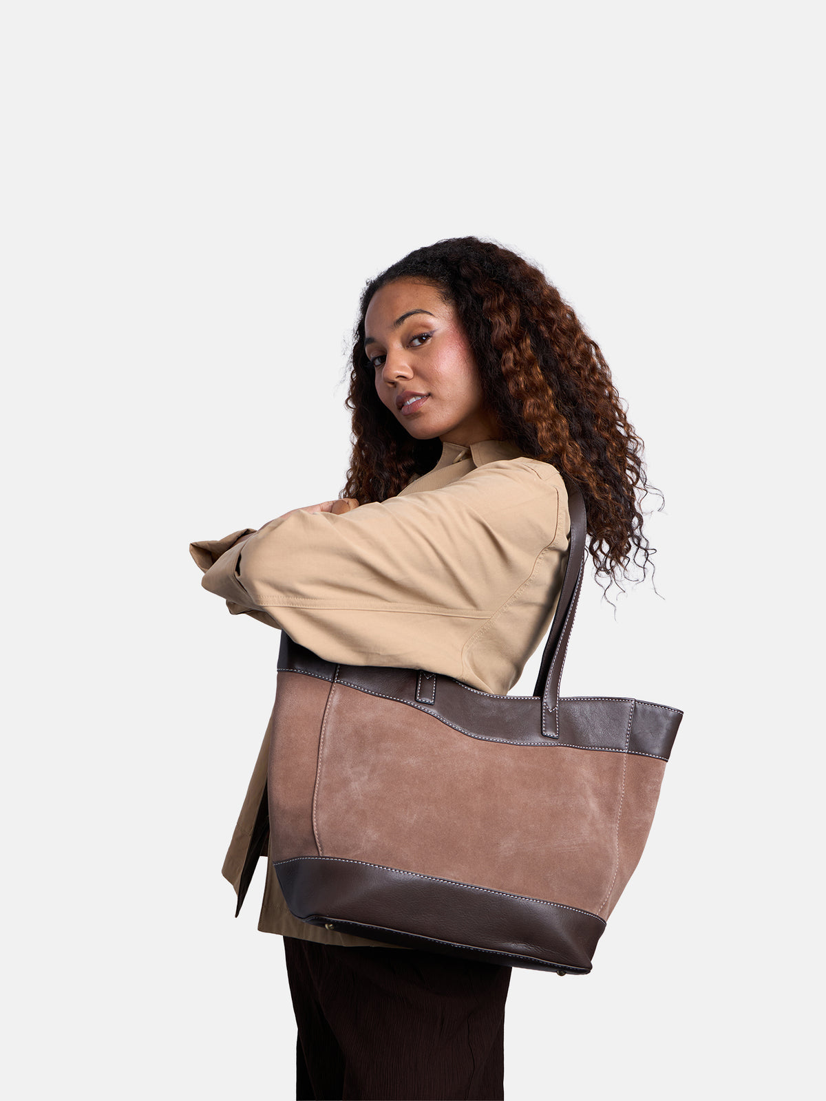RE:DESIGNED EST 2003 Sol Big Handbag Grey