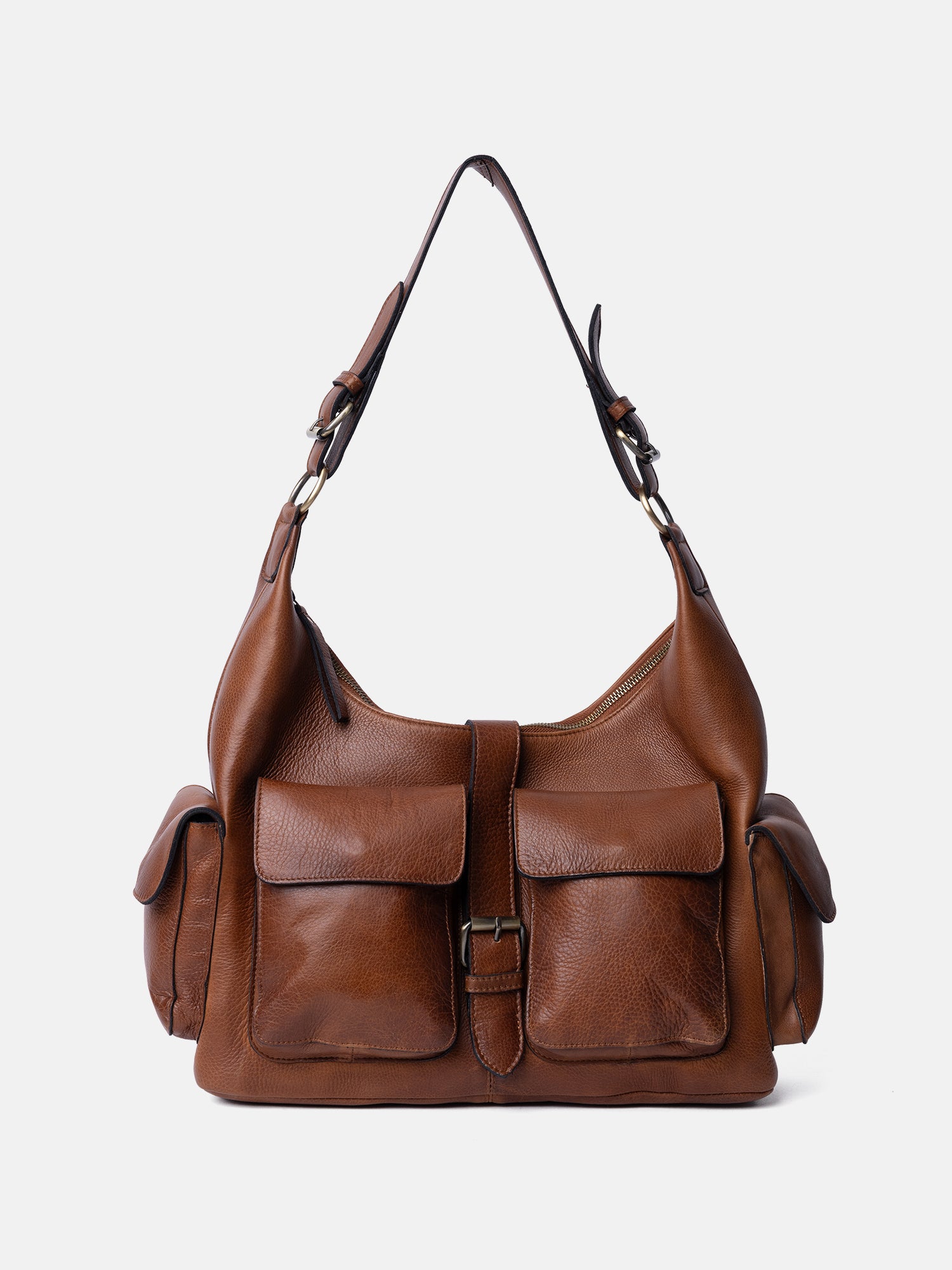 RE:DESIGNED EST 2003 Solvej Large Shoulder bag Walnut