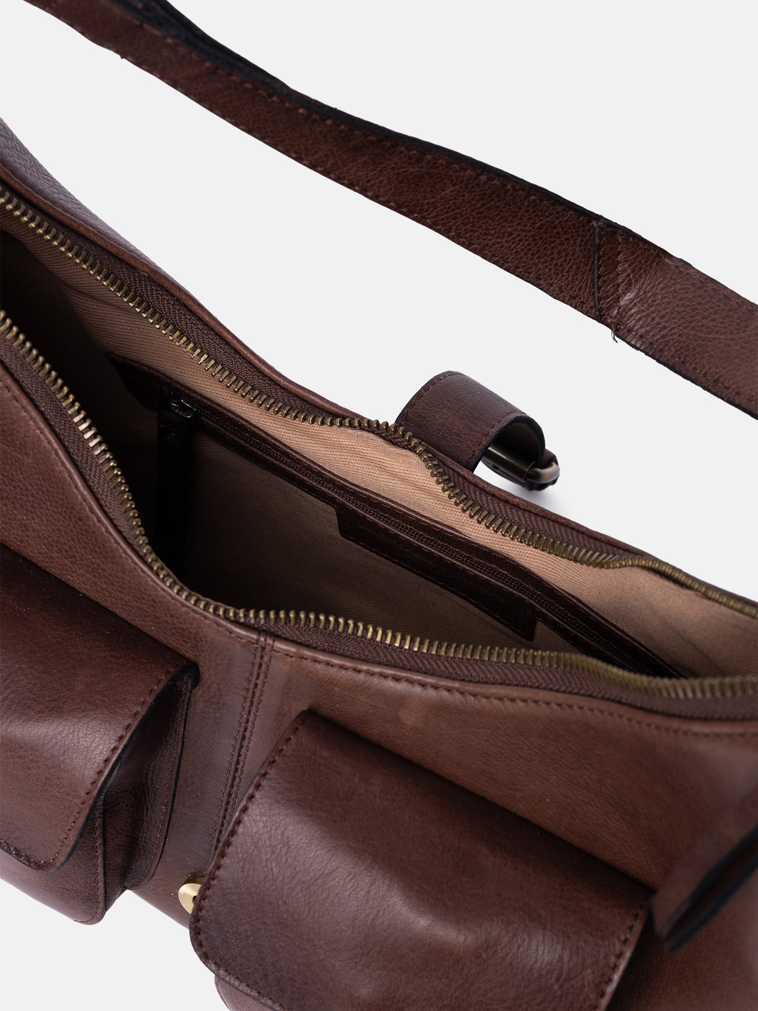 RE:DESIGNED EST 2003 Solvej Medium Shoulder bag Woodsmoke
