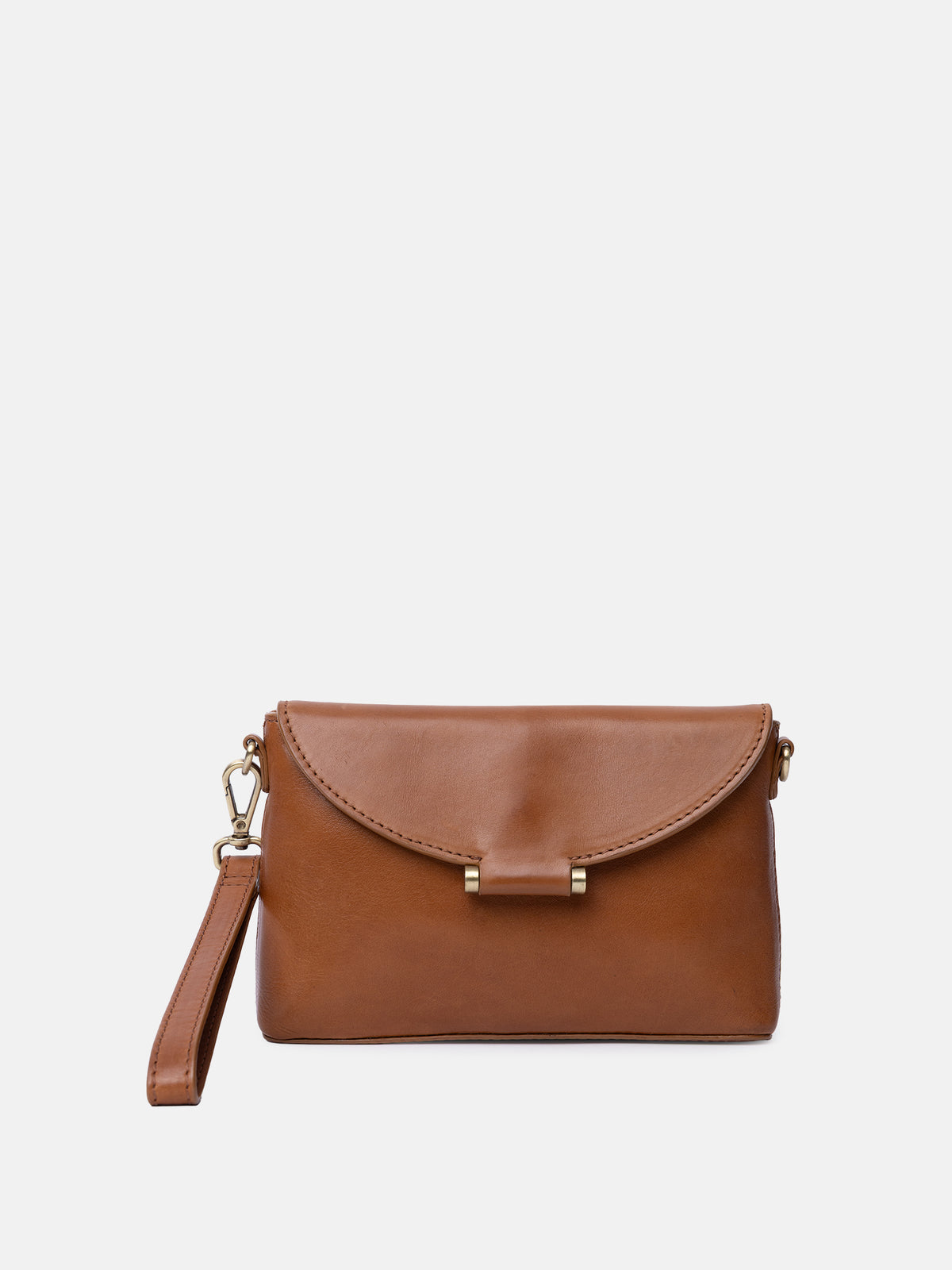 RE:DESIGNED EST 2003 Sonia Clutch Clutch Tan