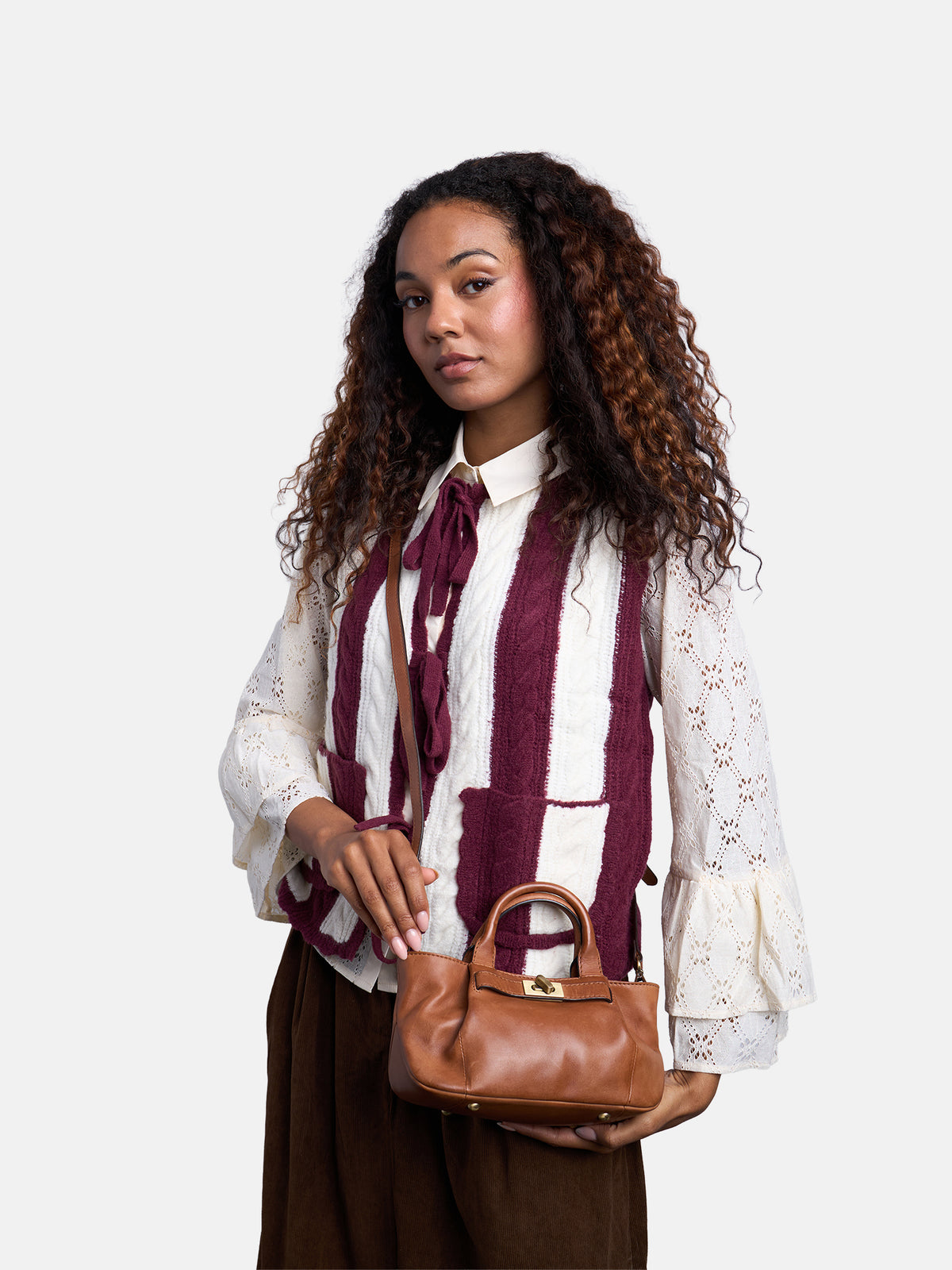 RE:DESIGNED EST 2003 Urda Small Crossover Tan
