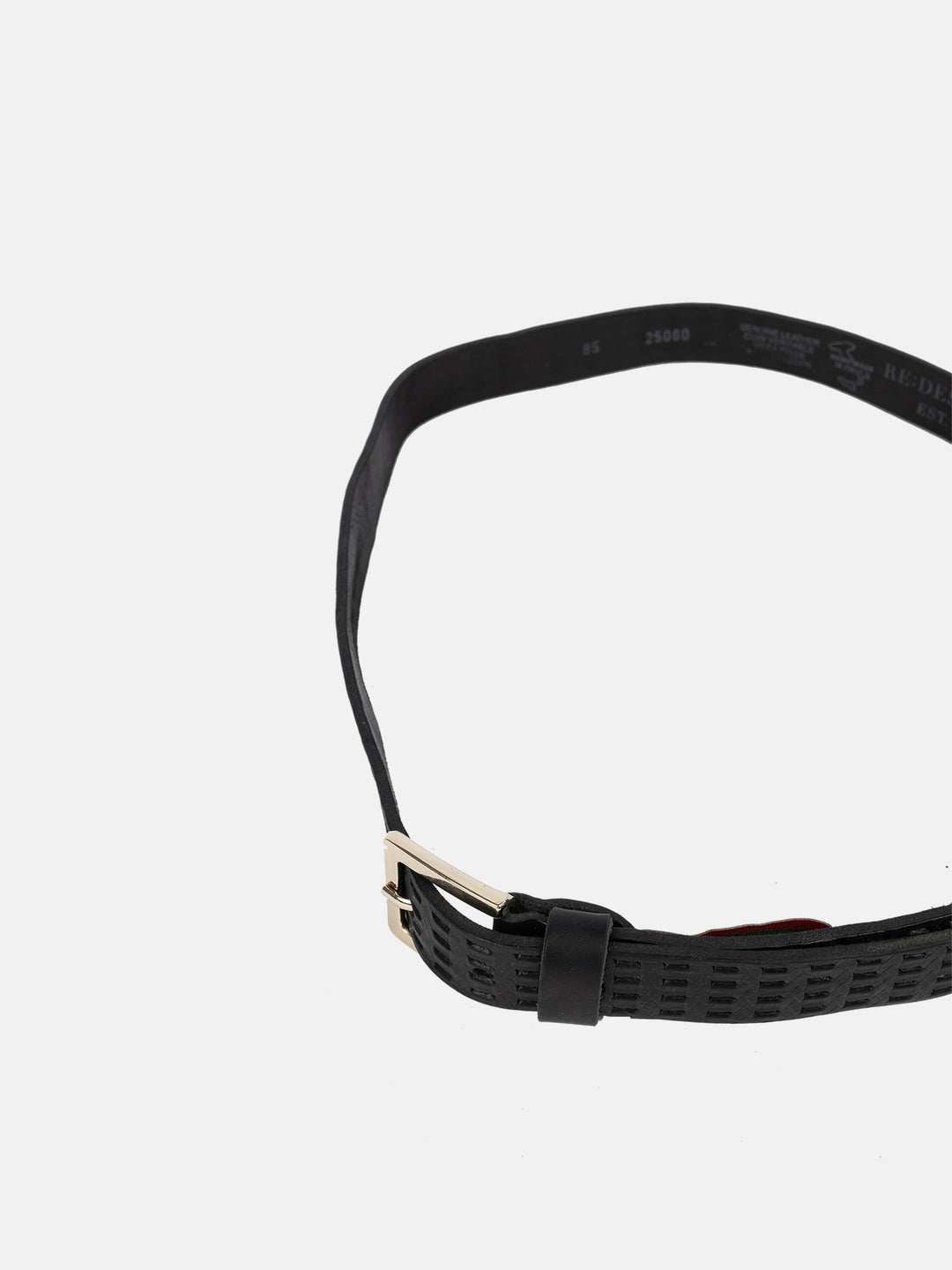 RE:DESIGNED EST 2003 Elise Belt Black