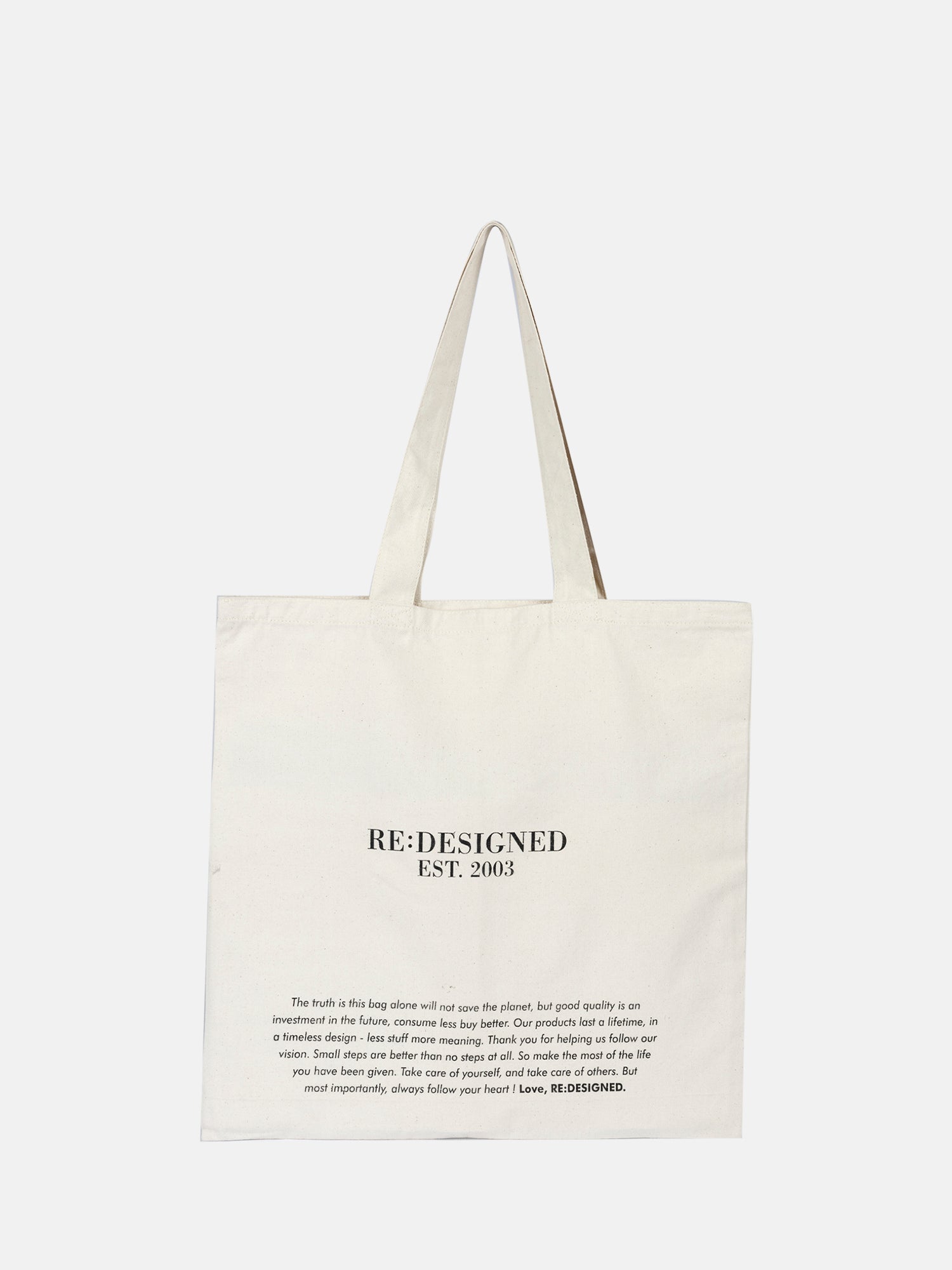 RE:DESIGNED EST 2003 RD Canvas Net Shopper Nature