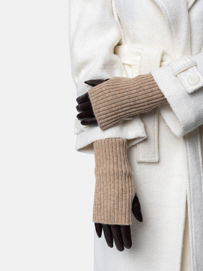 RE:DESIGNED EST 2003 Adda Gloves Dark Brown