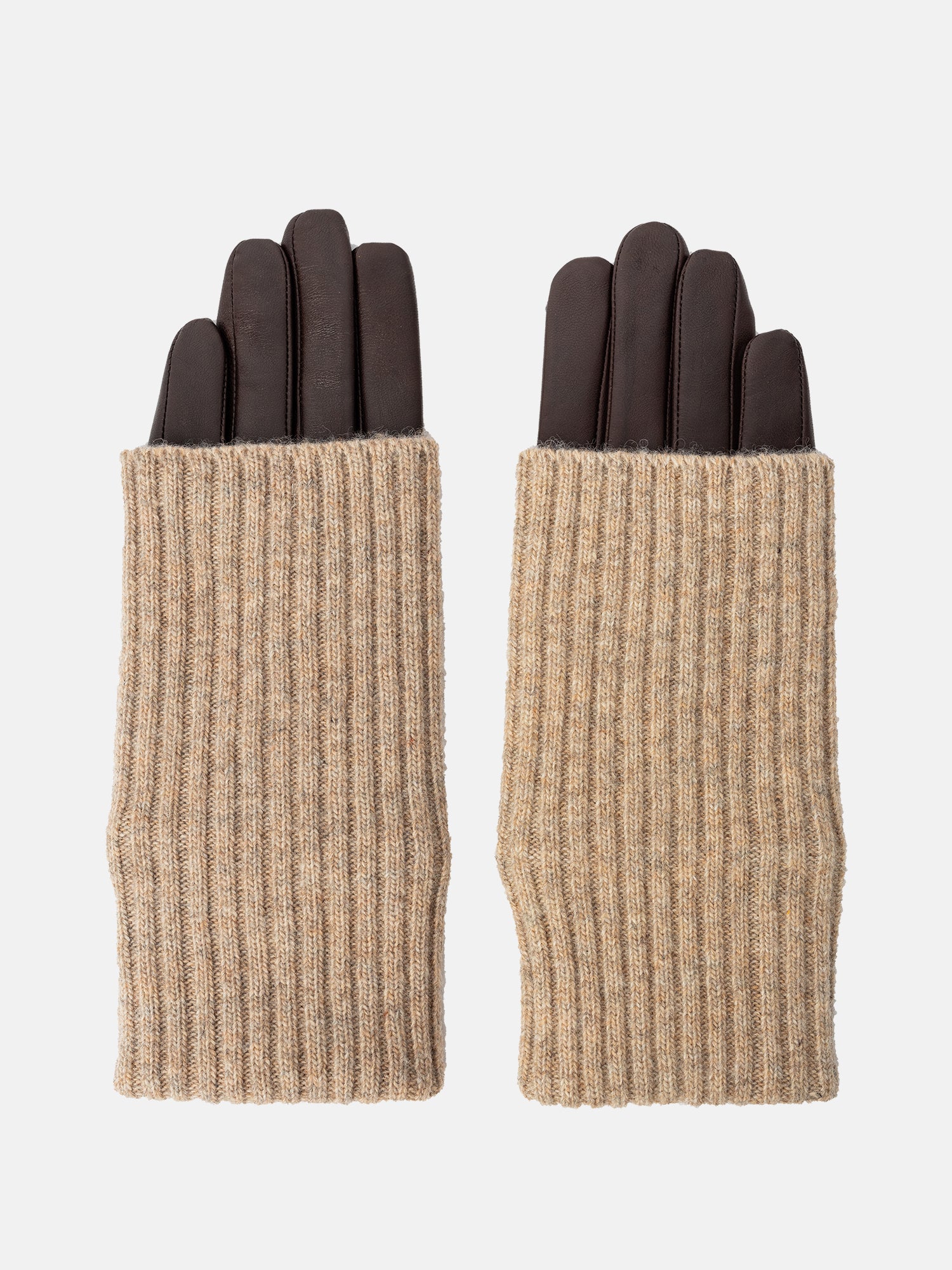 RE:DESIGNED EST 2003 Adda Gloves Dark Brown