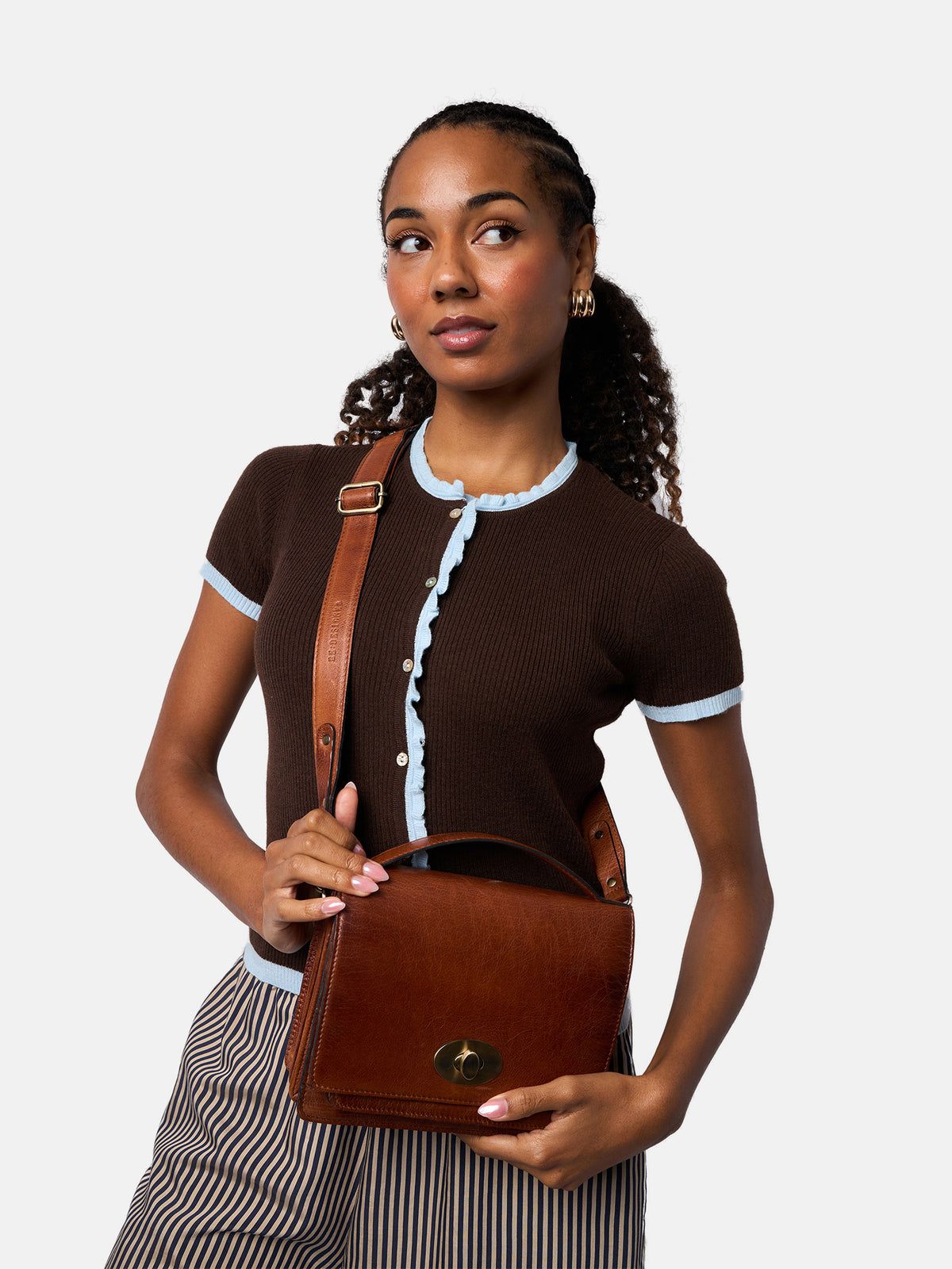 RE:DESIGNED EST 2003 Alba Big Crossover Walnut/Brass
