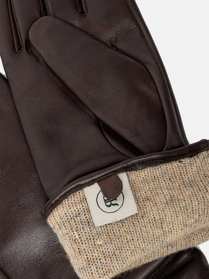 RE:DESIGNED EST 2003 Anvi Wool Gloves Warm Brown