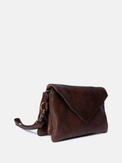 RE:DESIGNED EST 2003 Claire Urban Clutch Woodsmoke