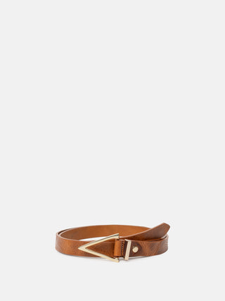 RE:DESIGNED EST 2003 Crista Belt Cognac