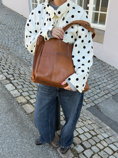 RE:DESIGNED EST 2003 Eliana Work Bag Walnut